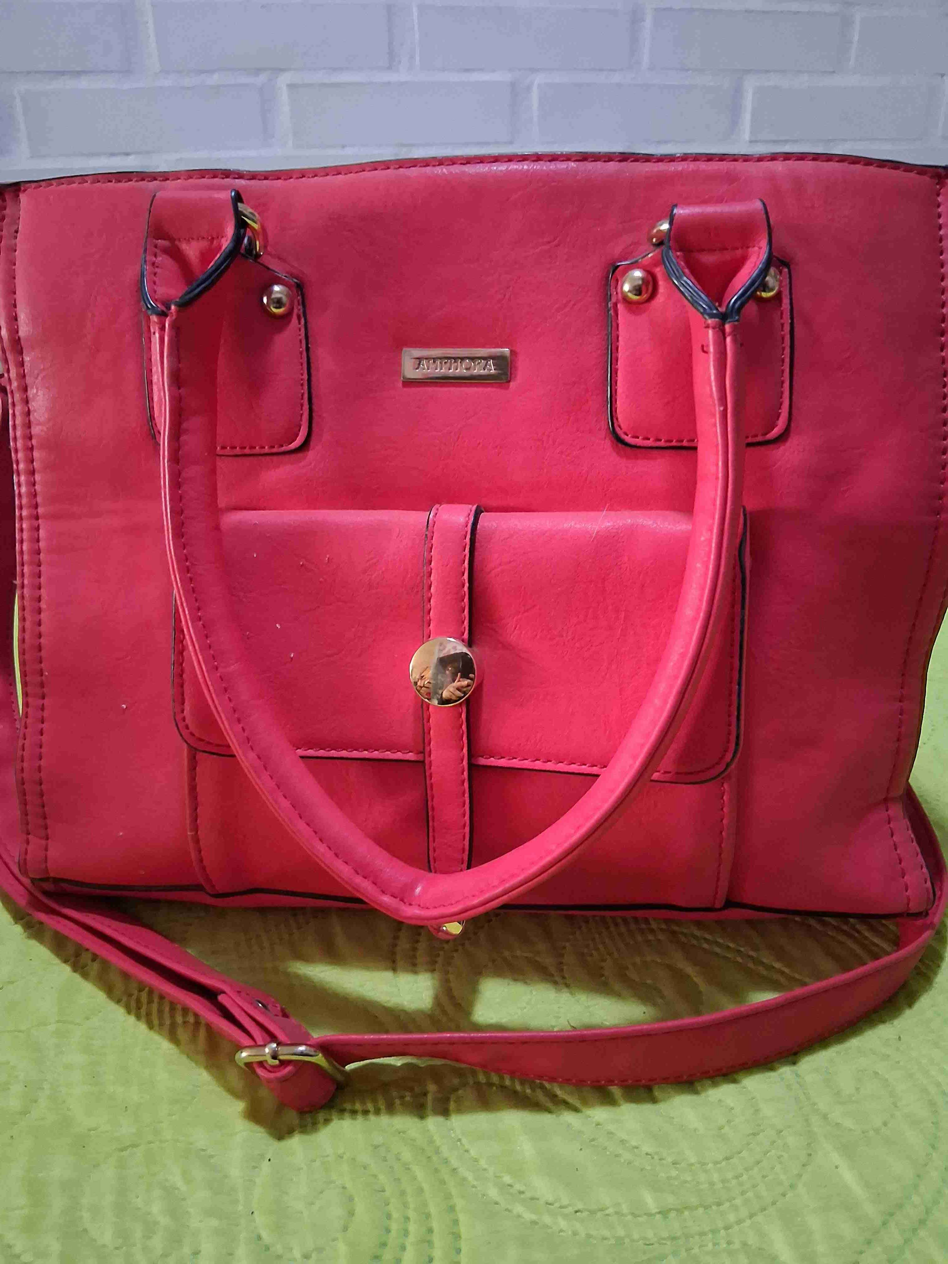 Cartera Amphora roja de mano - 1