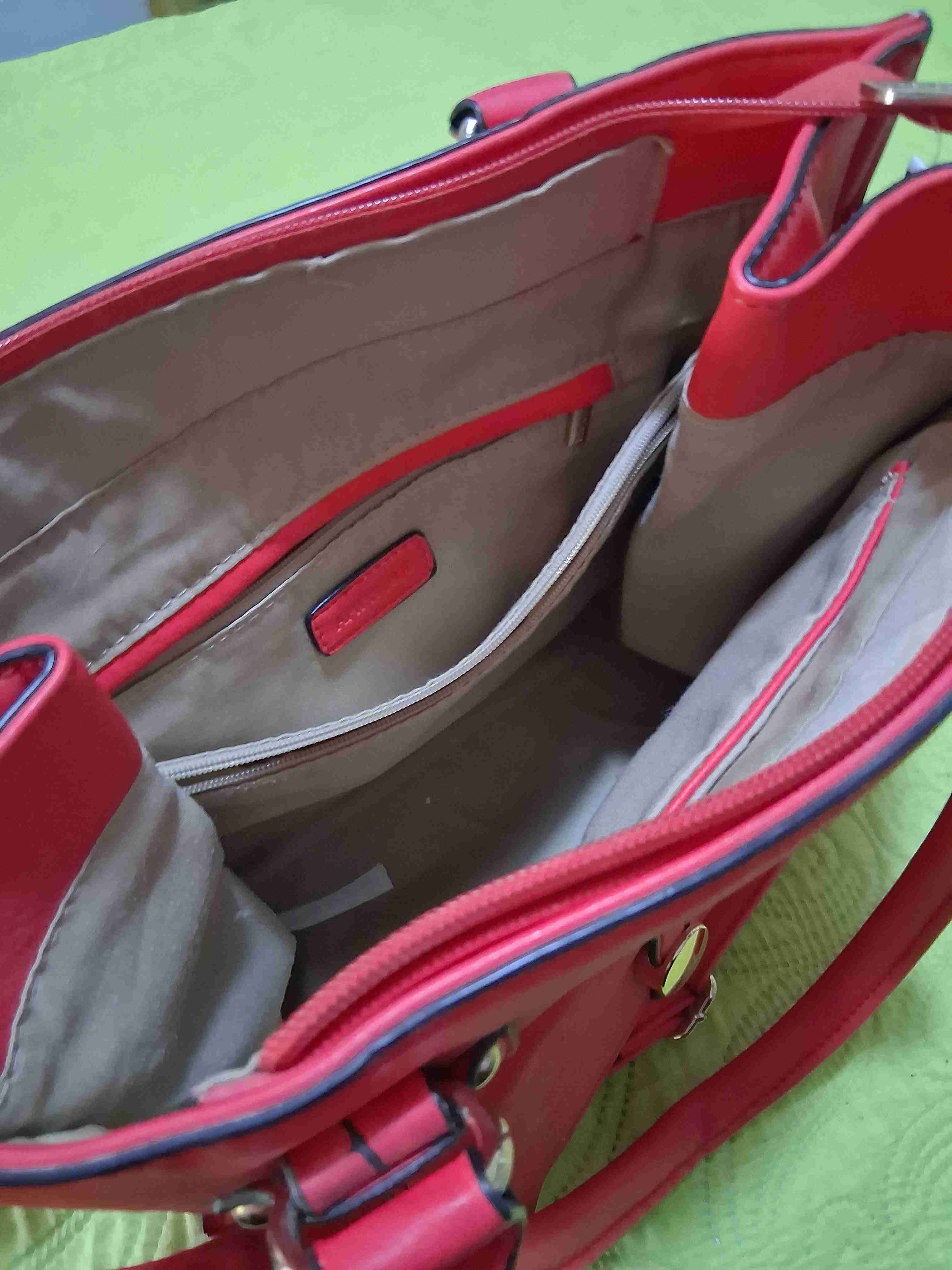 Cartera Amphora roja de mano - 4