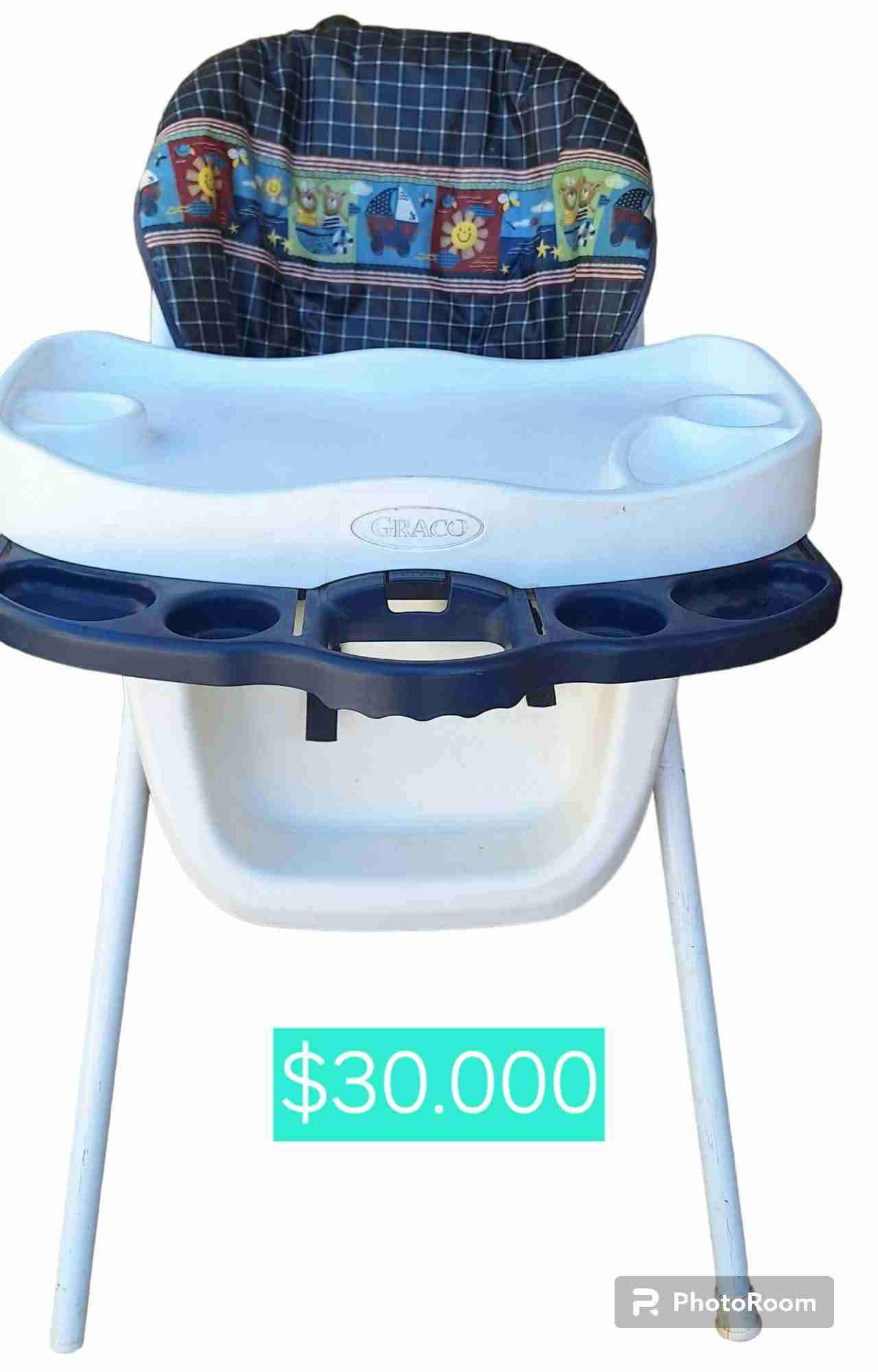 Silla de comer para bebé - miniatura 1