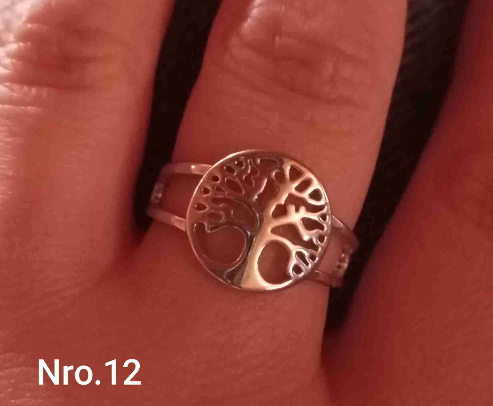 Anillo árbol de la vida plata 925 - 1