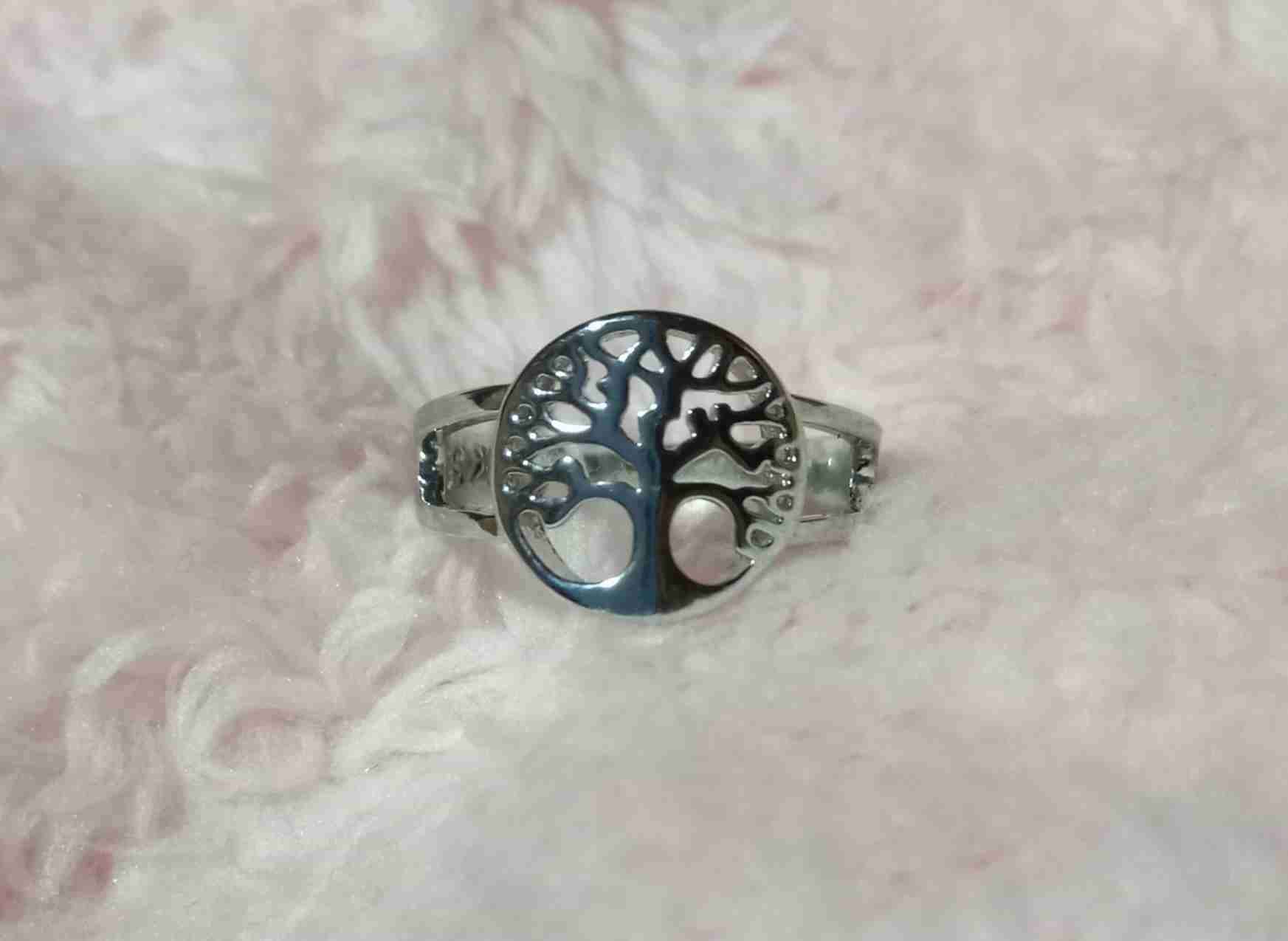 Anillo árbol de la vida plata 925 - 2