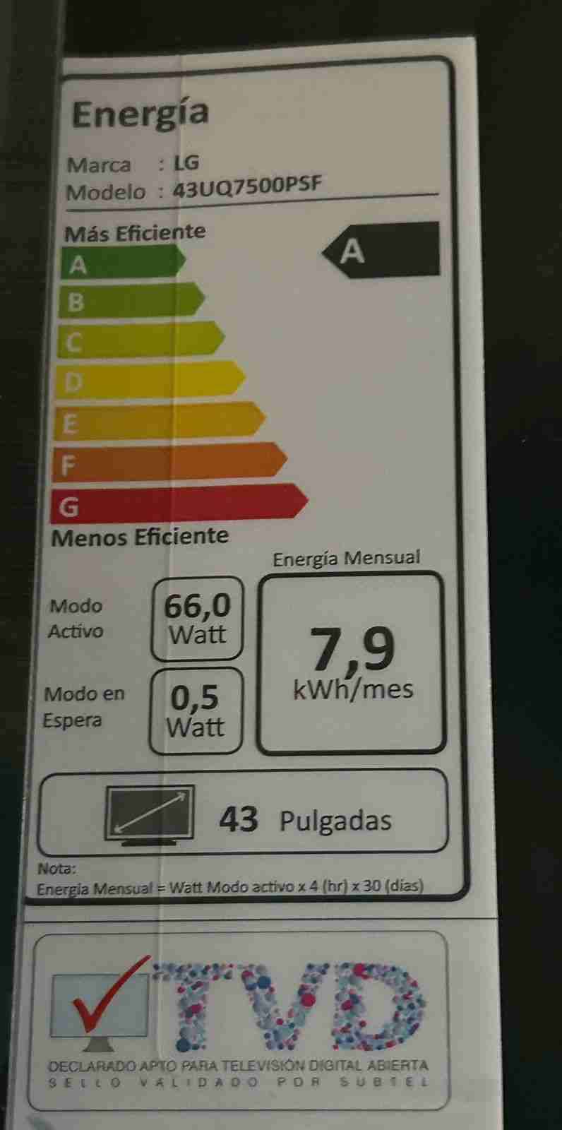 Televisor LG pantalla plana - 3