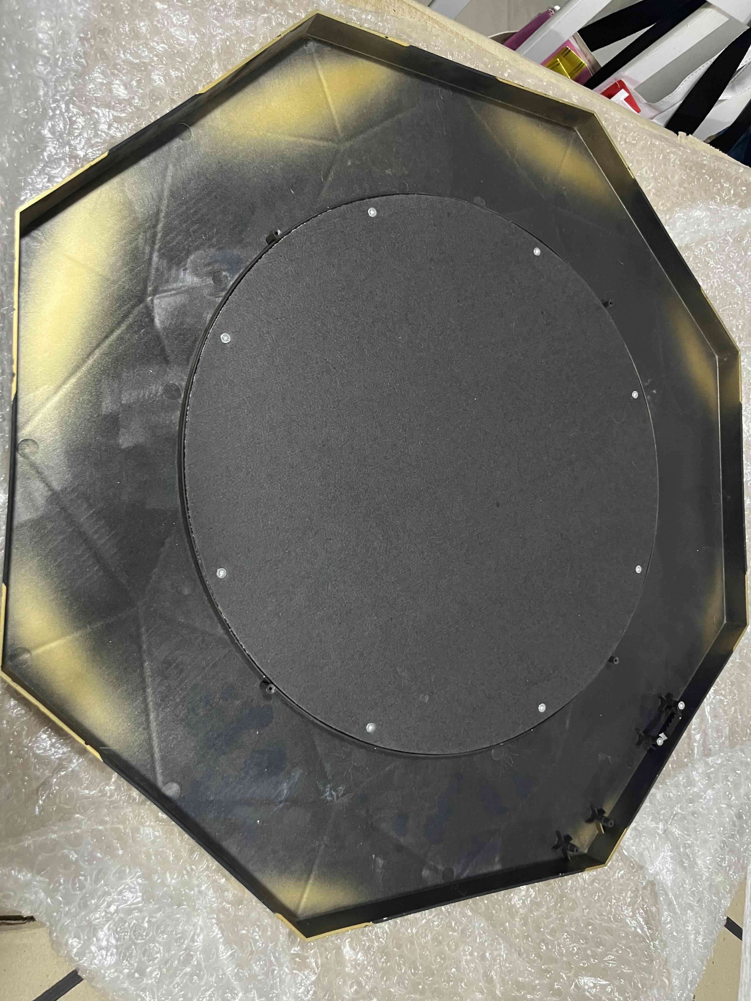 Espejo decorativo geométrico dorado - miniatura 3