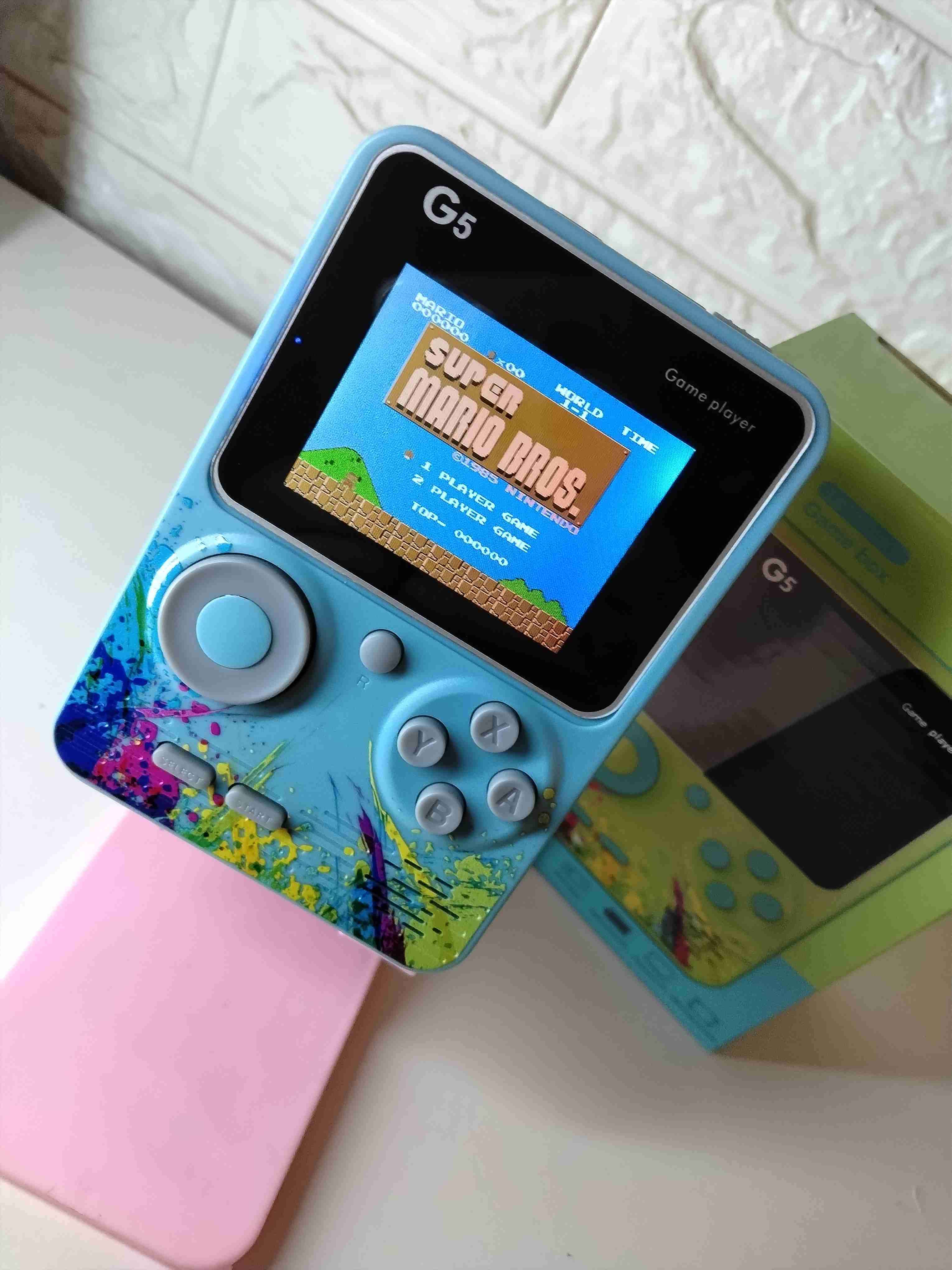 Consola portátil retro G5 400 juegos de NES 8bits - 2