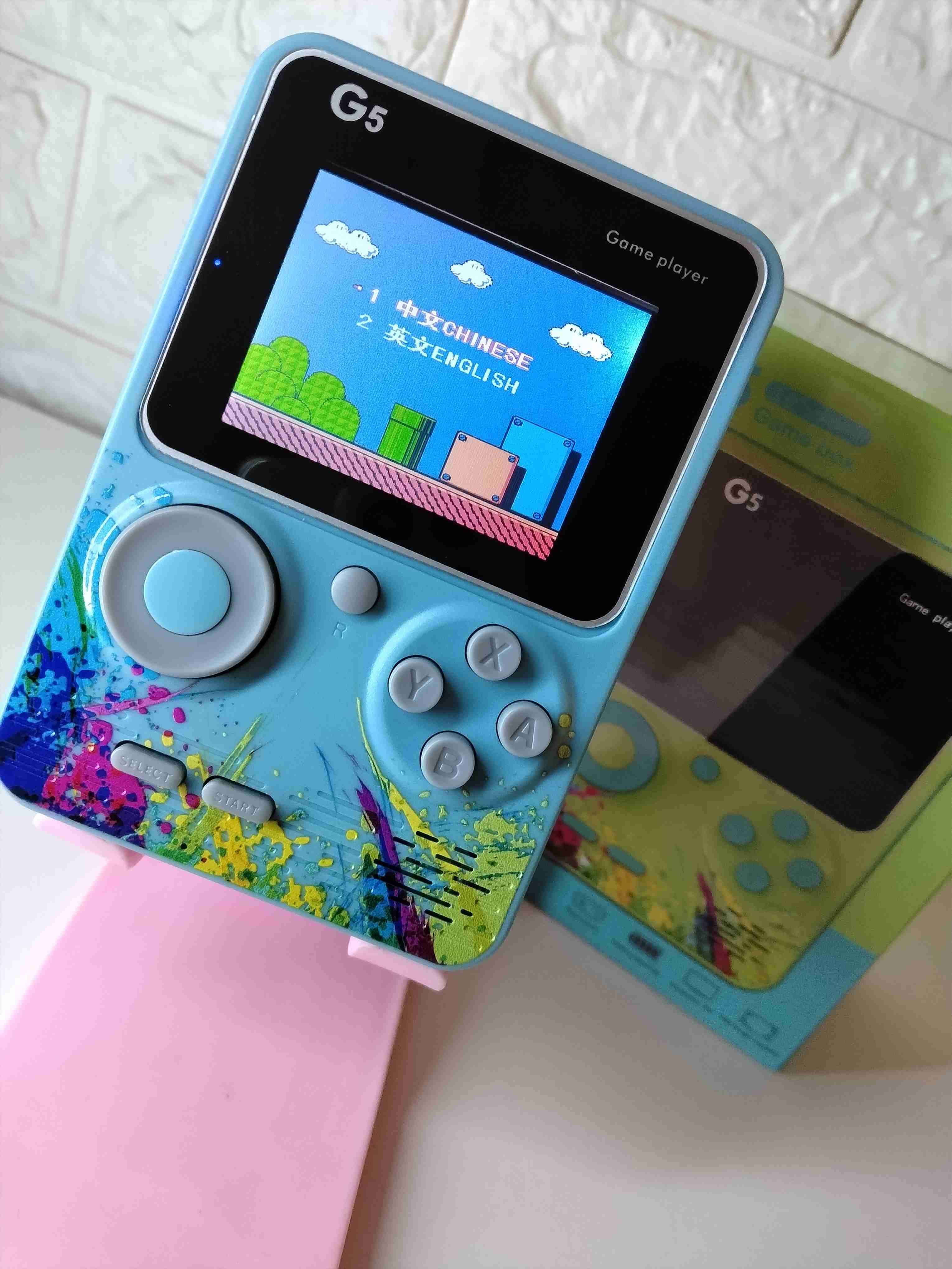 Consola portátil retro G5 400 juegos de NES 8bits - 3