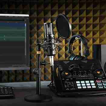 Set de grabación con micrófono y consola - miniatura 3