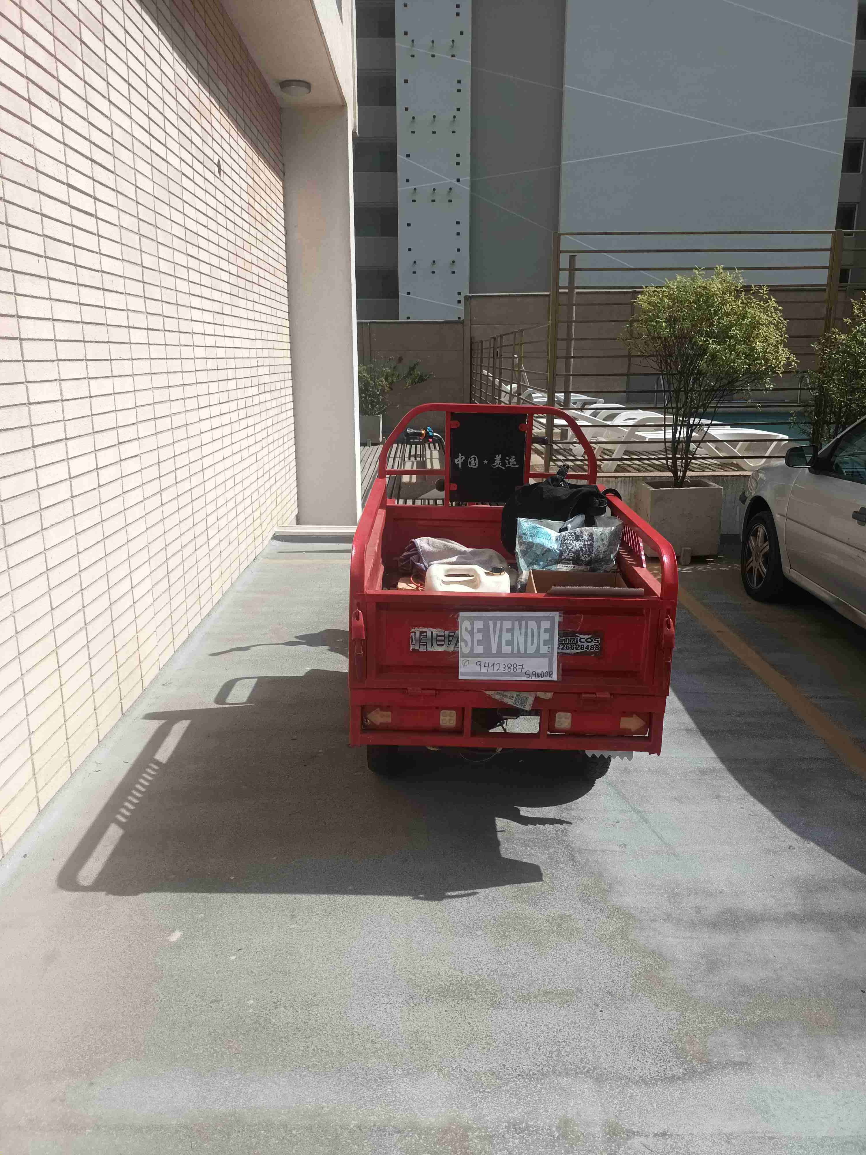 Triciclo electrico huajin - miniatura 1