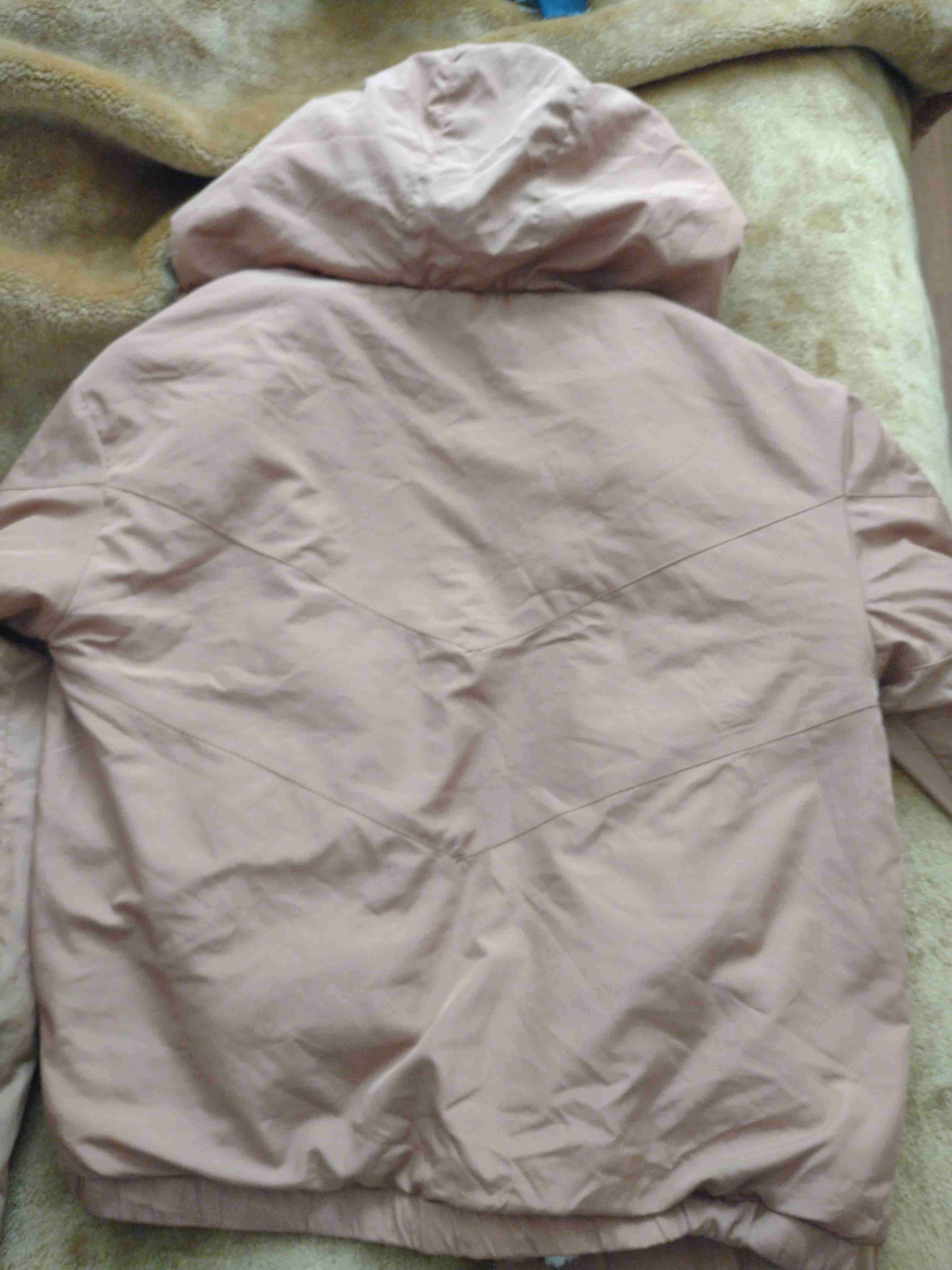 Abrigo cafe con capucha Sybilla - 4