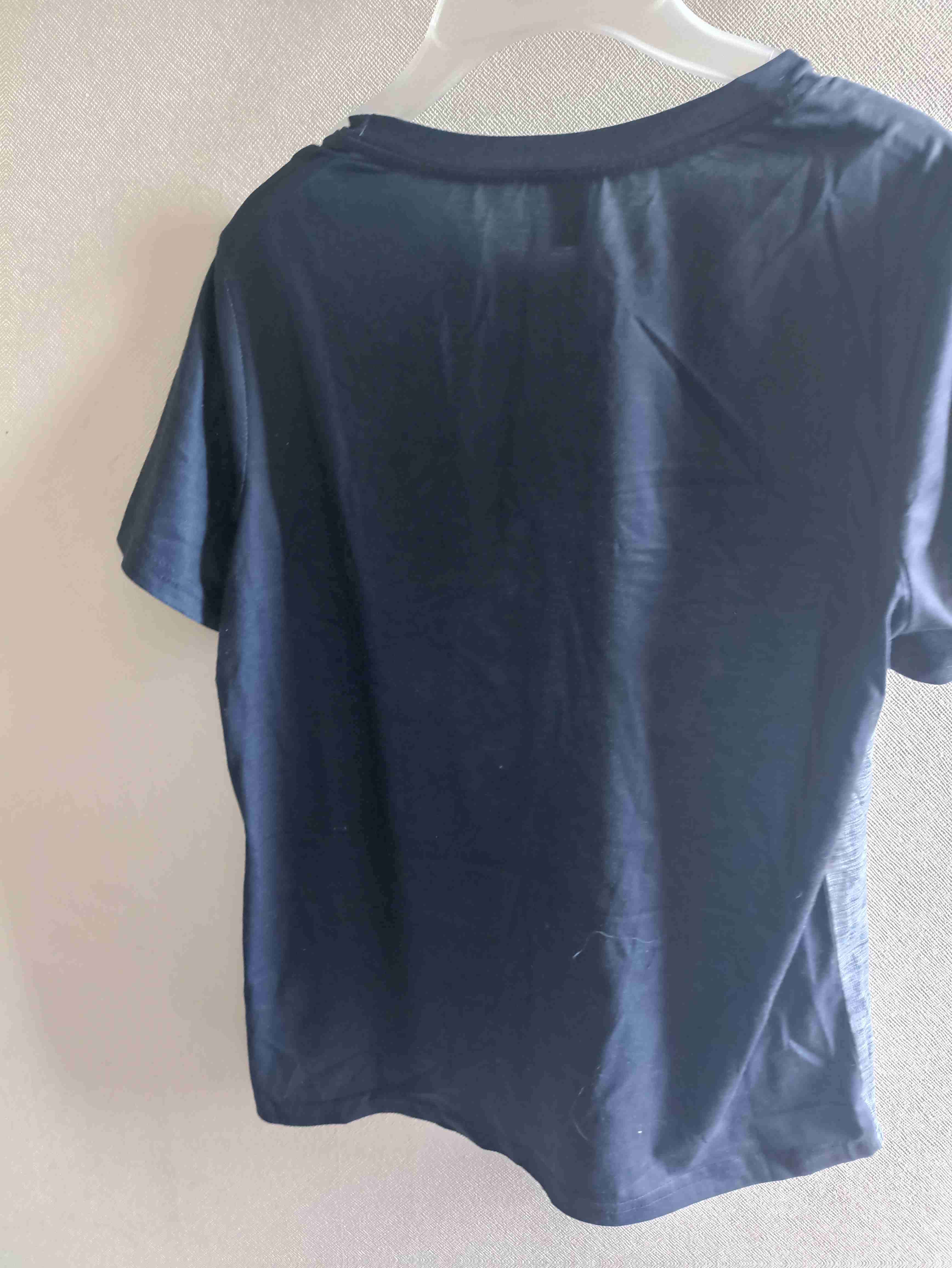 Polera azul con estampado floral - miniatura 3