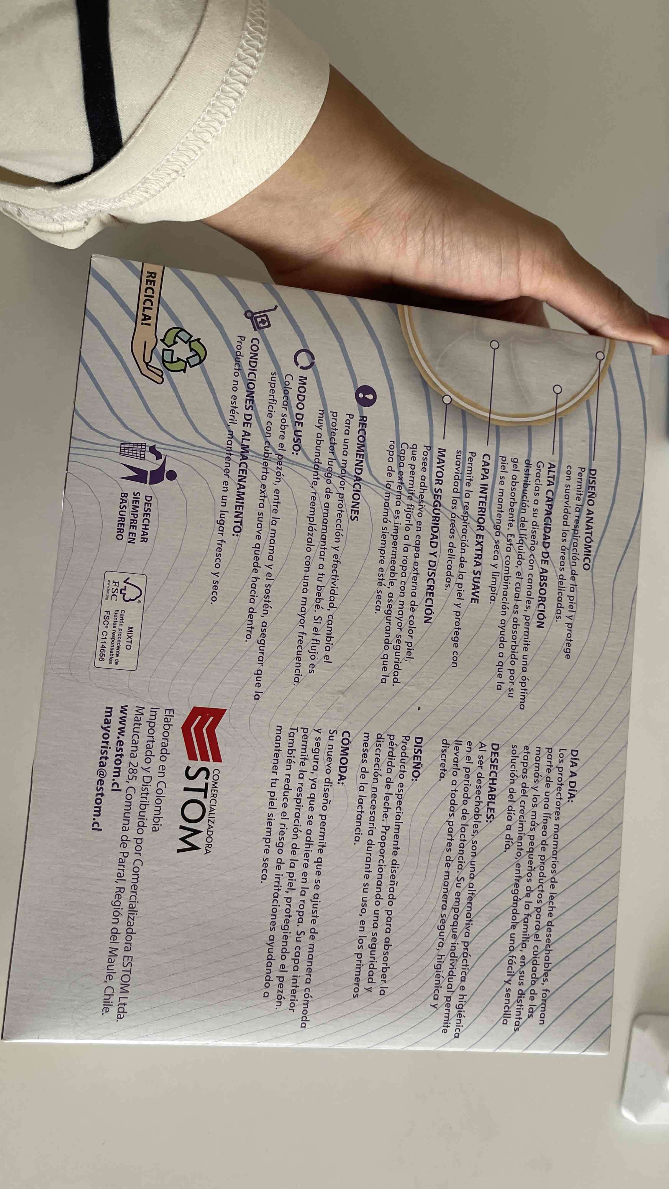 Protectores mamarios desechables x40 - 2