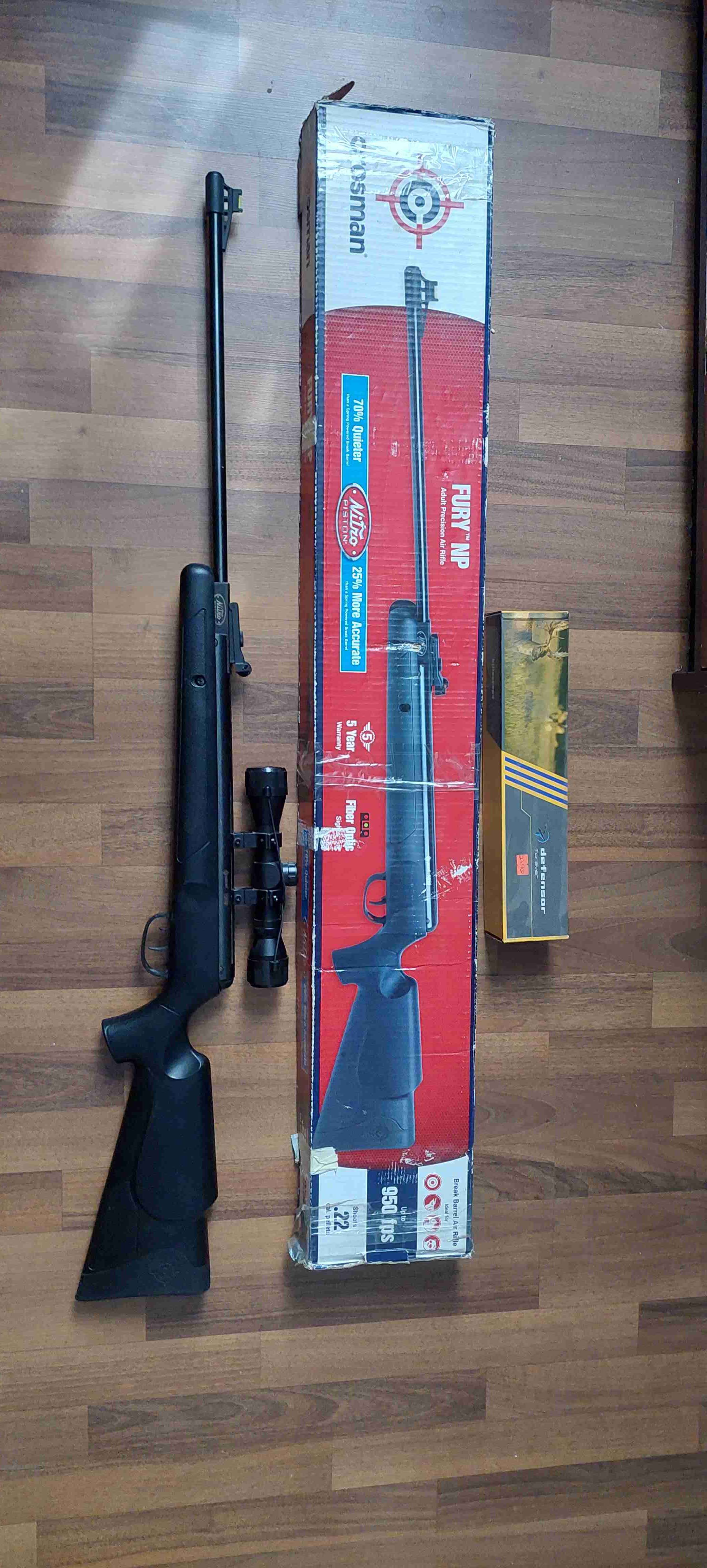 Rifle a postones Crossman fury np 5.5 - 2