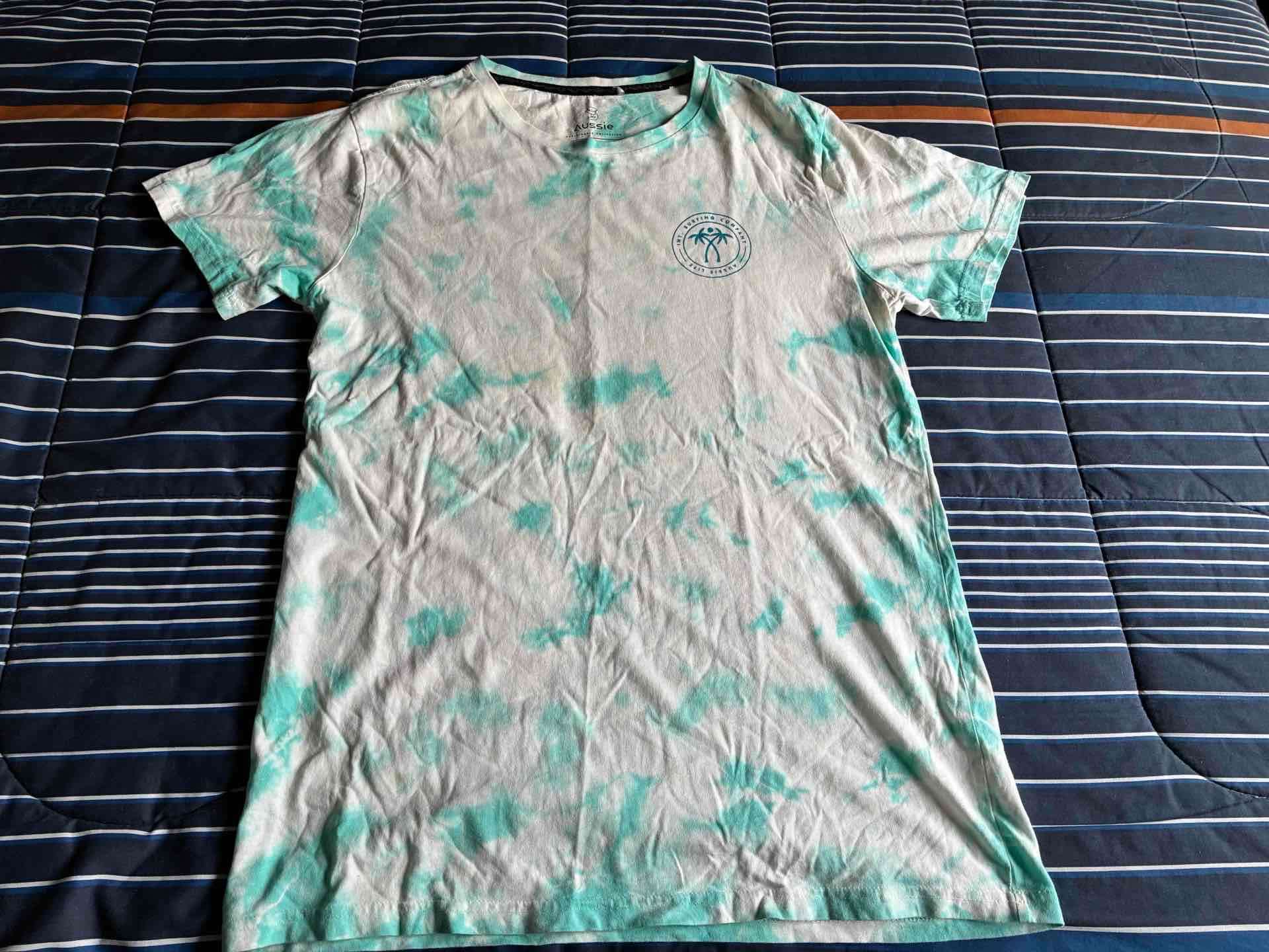 Polera tie-dye, marca Aussie, talla S - 1