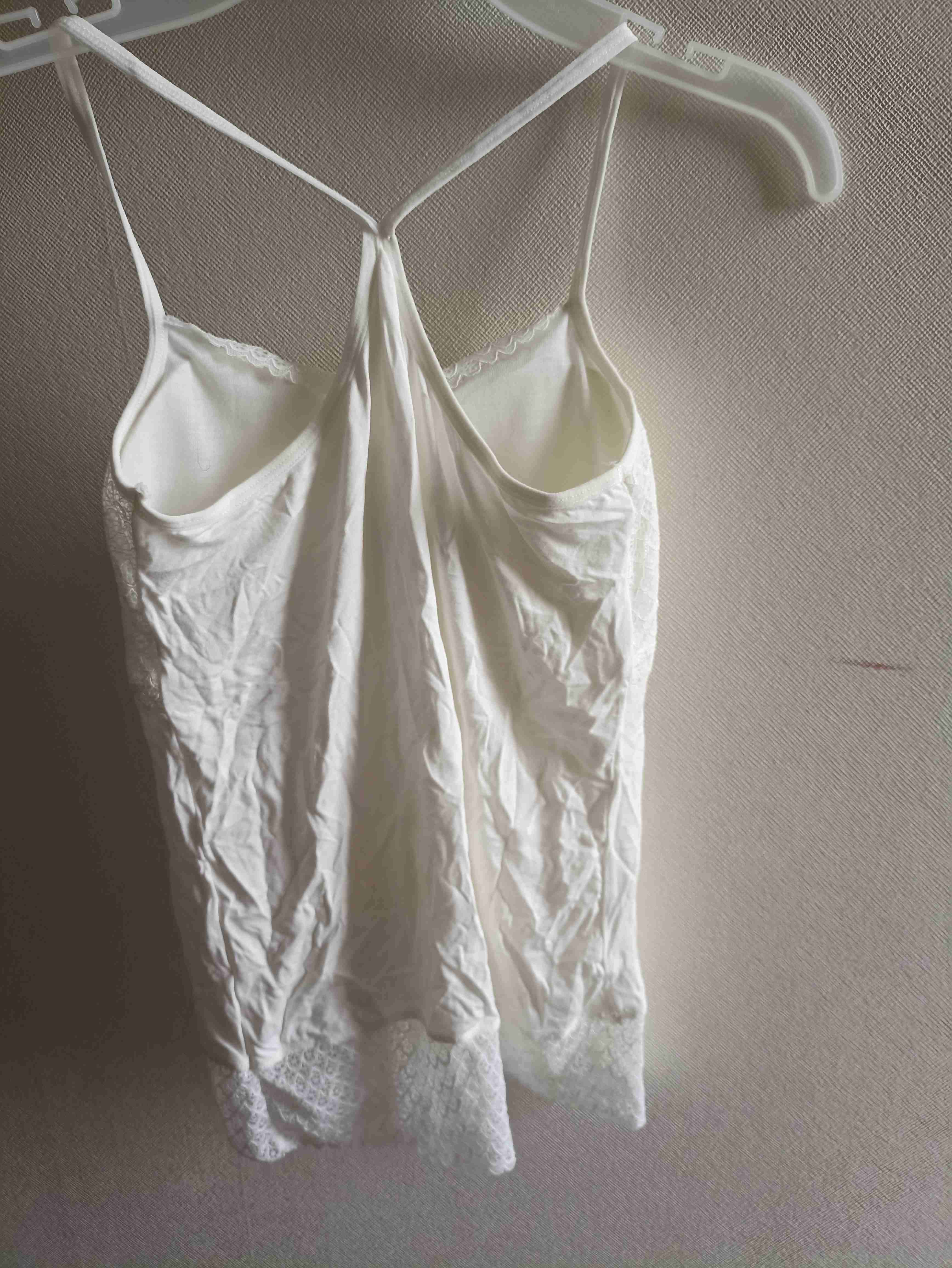 Camisola de encaje blanca - 1