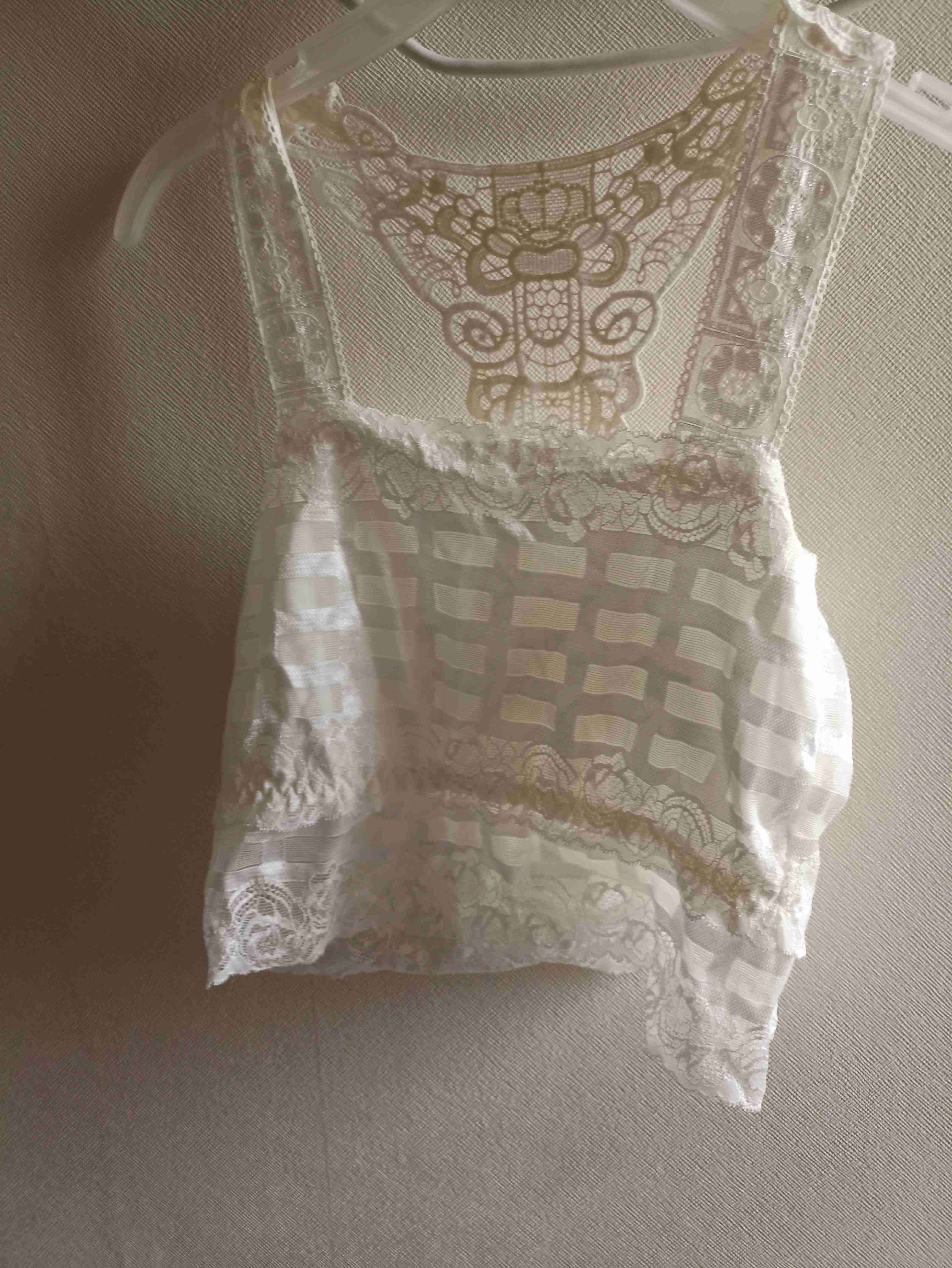 Camisola de encaje blanca - 2