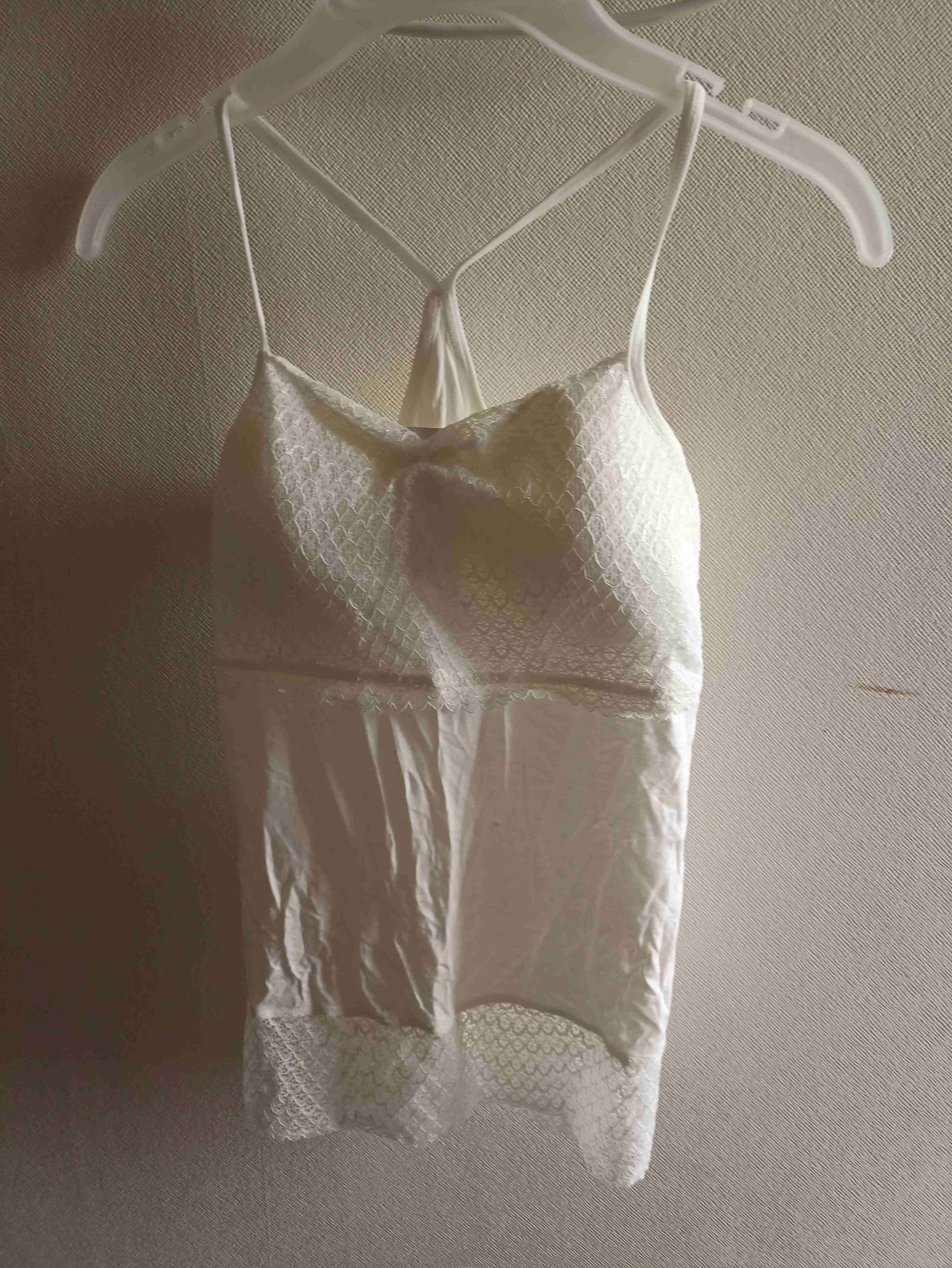 Camisola de encaje blanca - 4