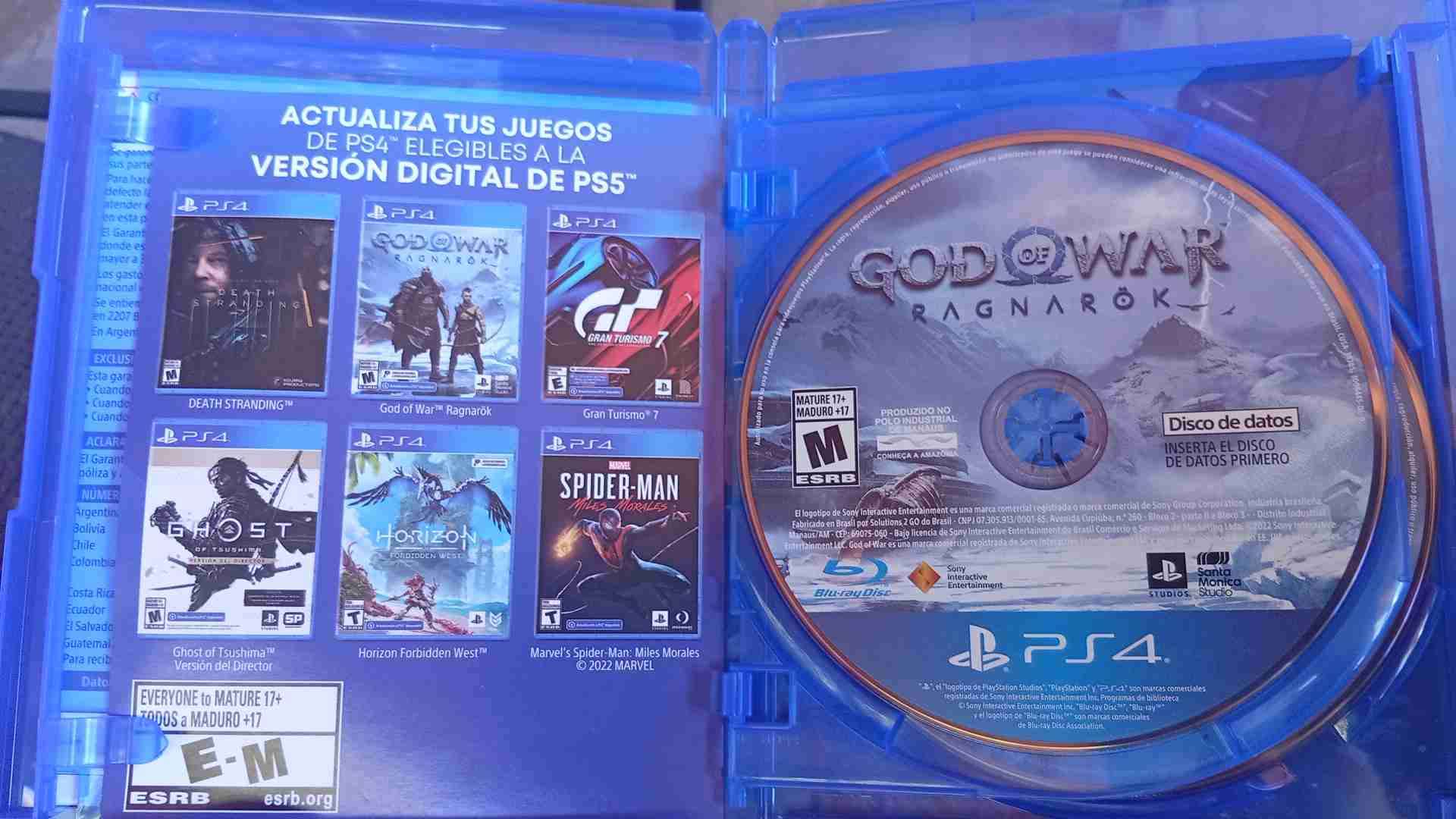 Juego PS4 God of War Ragnarök - 1