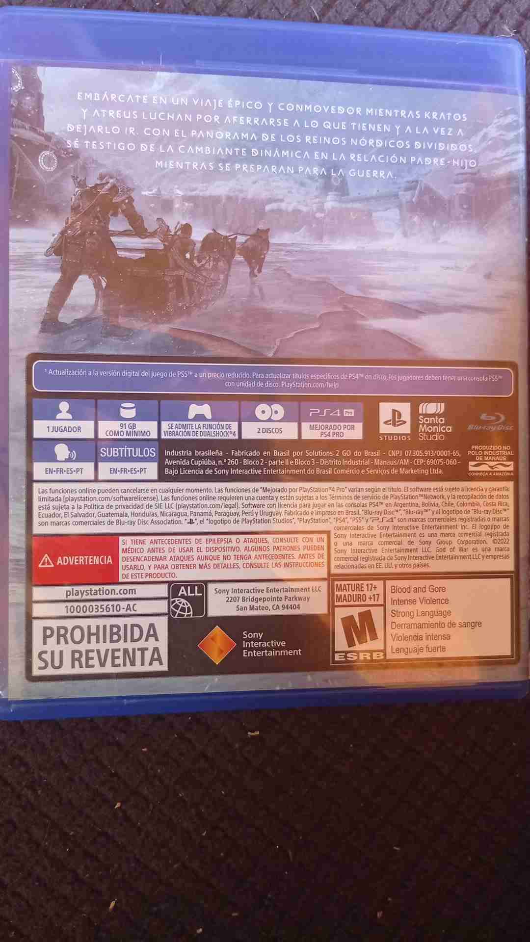 Juego PS4 God of War Ragnarök - 4