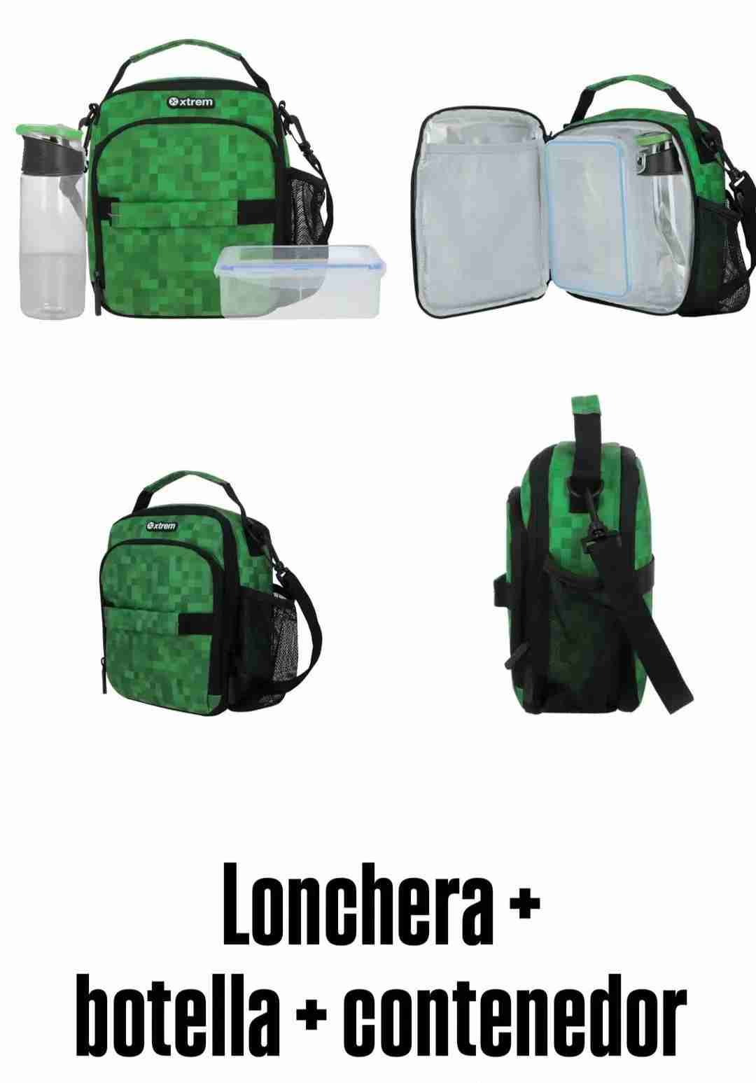 Lonchera con botella y contenedor - 2