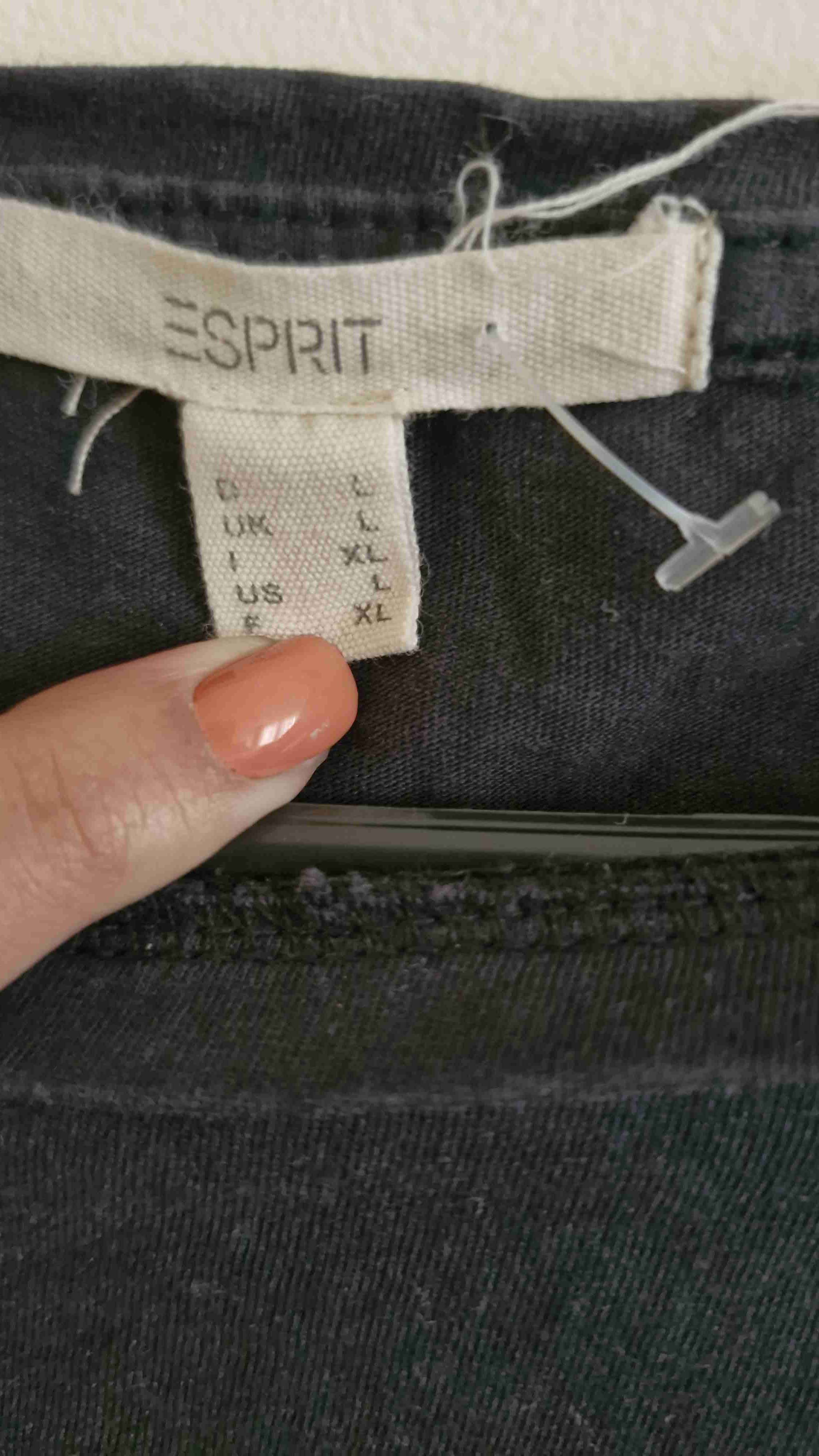 Polera negra Esprit casual - 3
