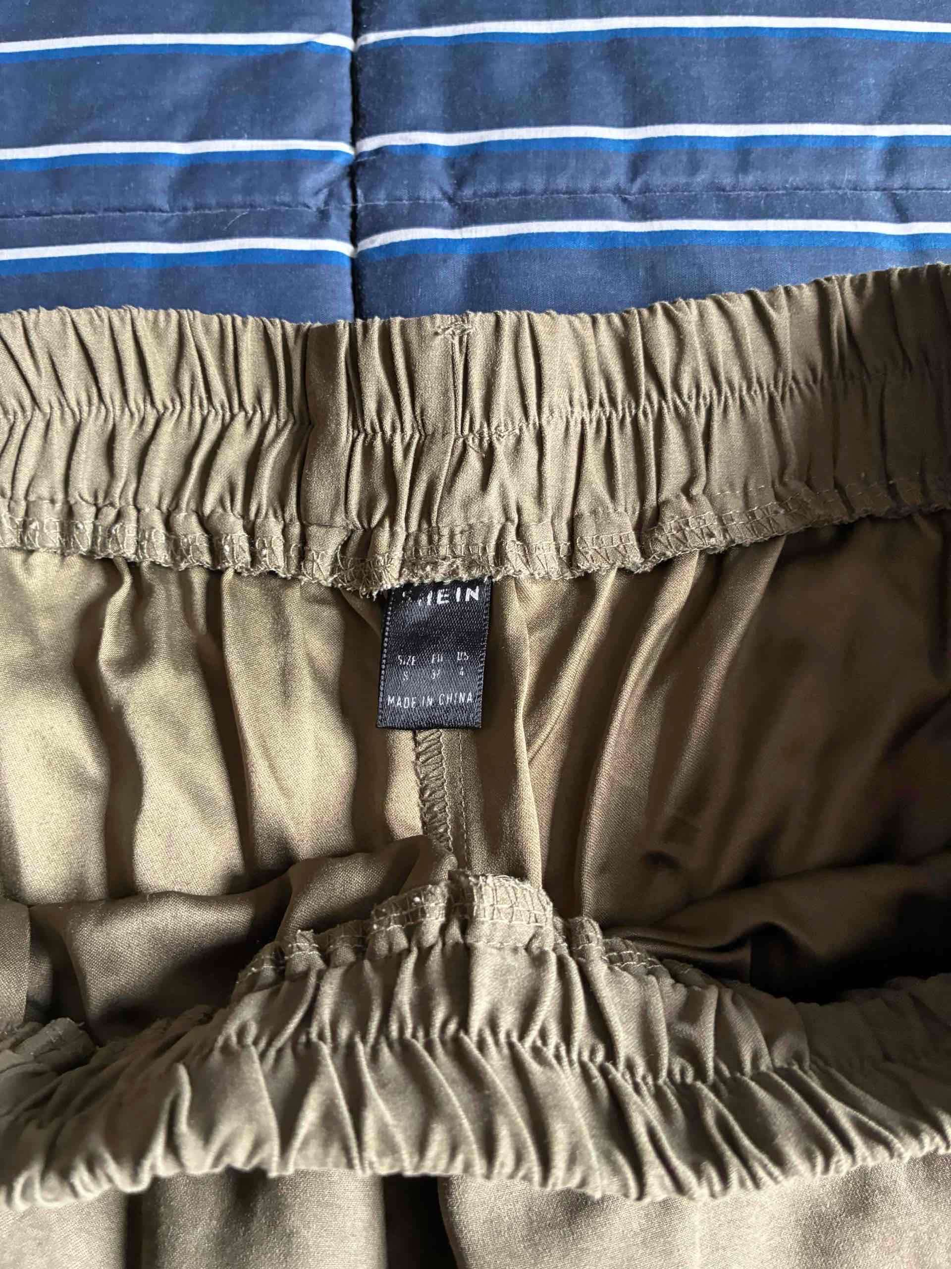 Pantalones cargo, marca Shein, talla S - 3