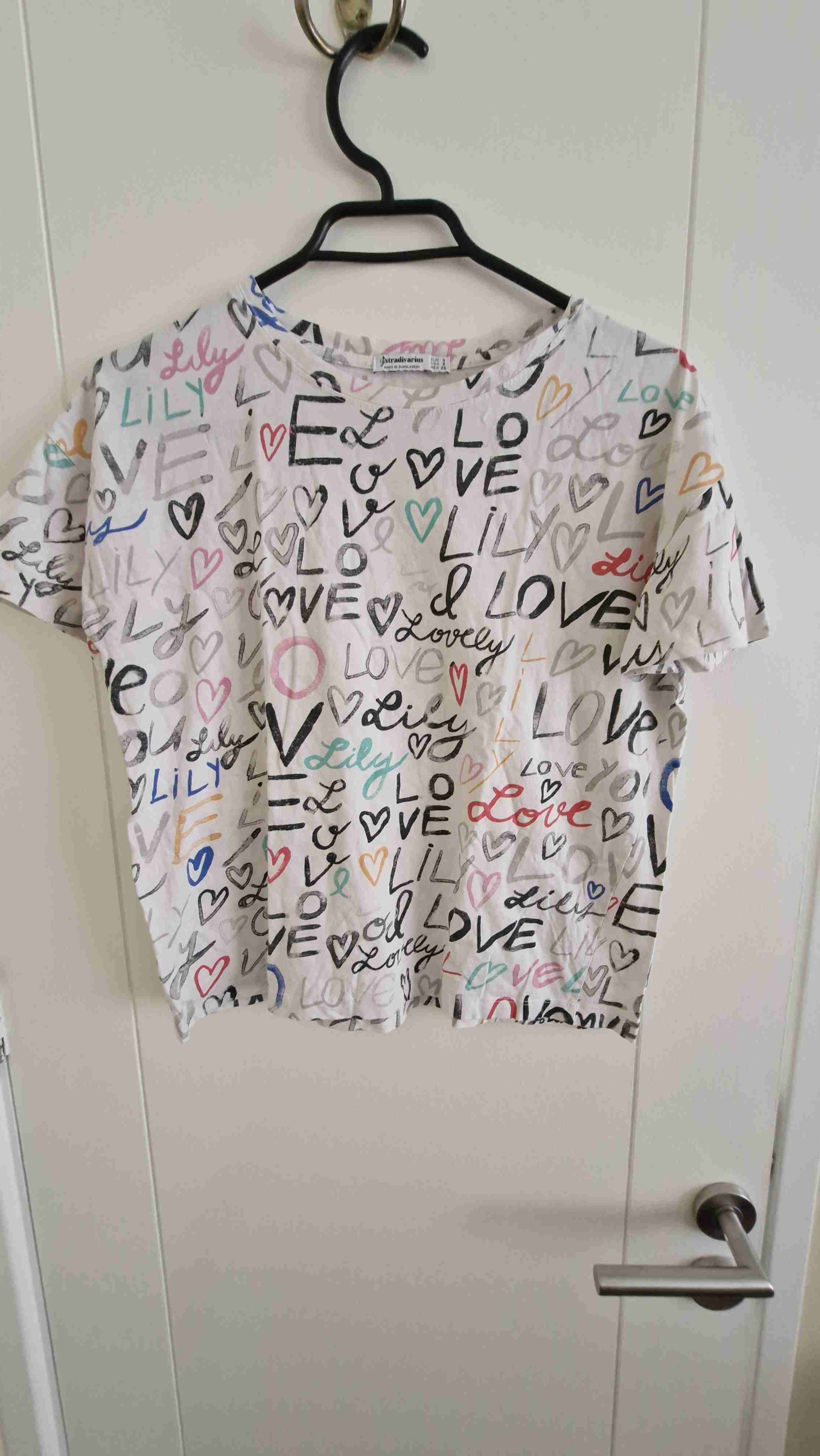 Polera estampada multicolor - 1