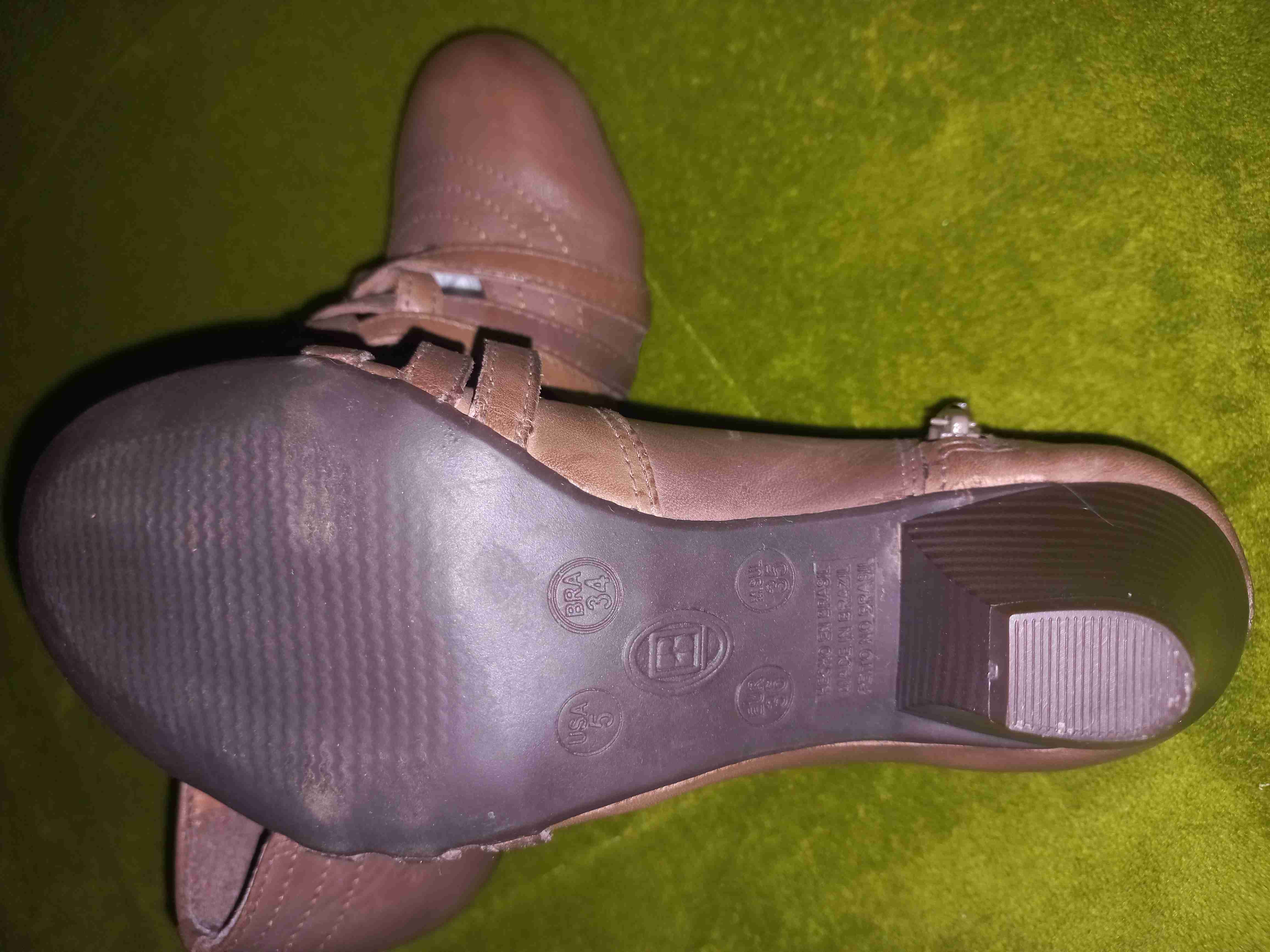 Zapatos marrones de cuero legítimo - miniatura 3