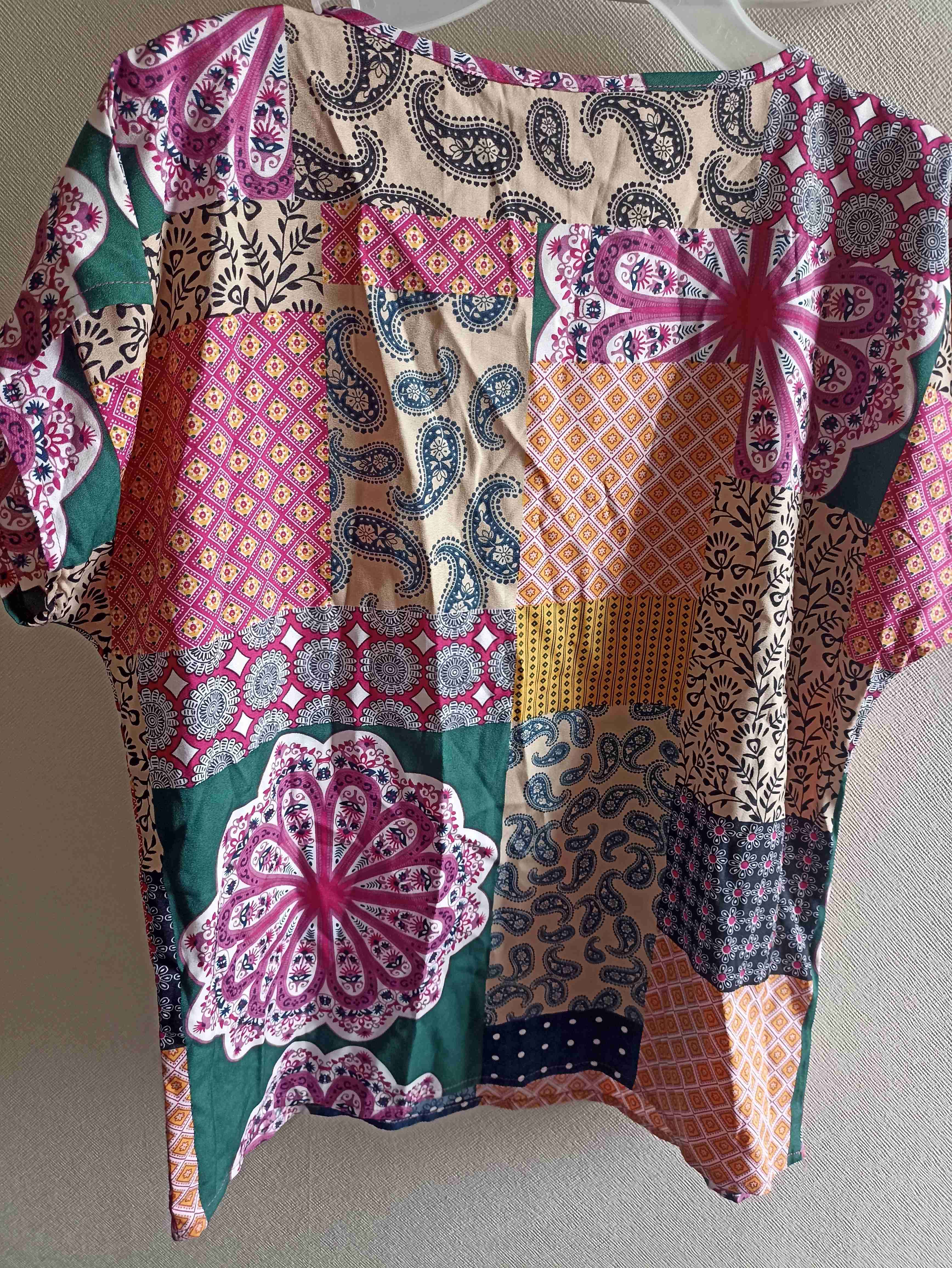 Polera estampada multicolor SHEIN - 2