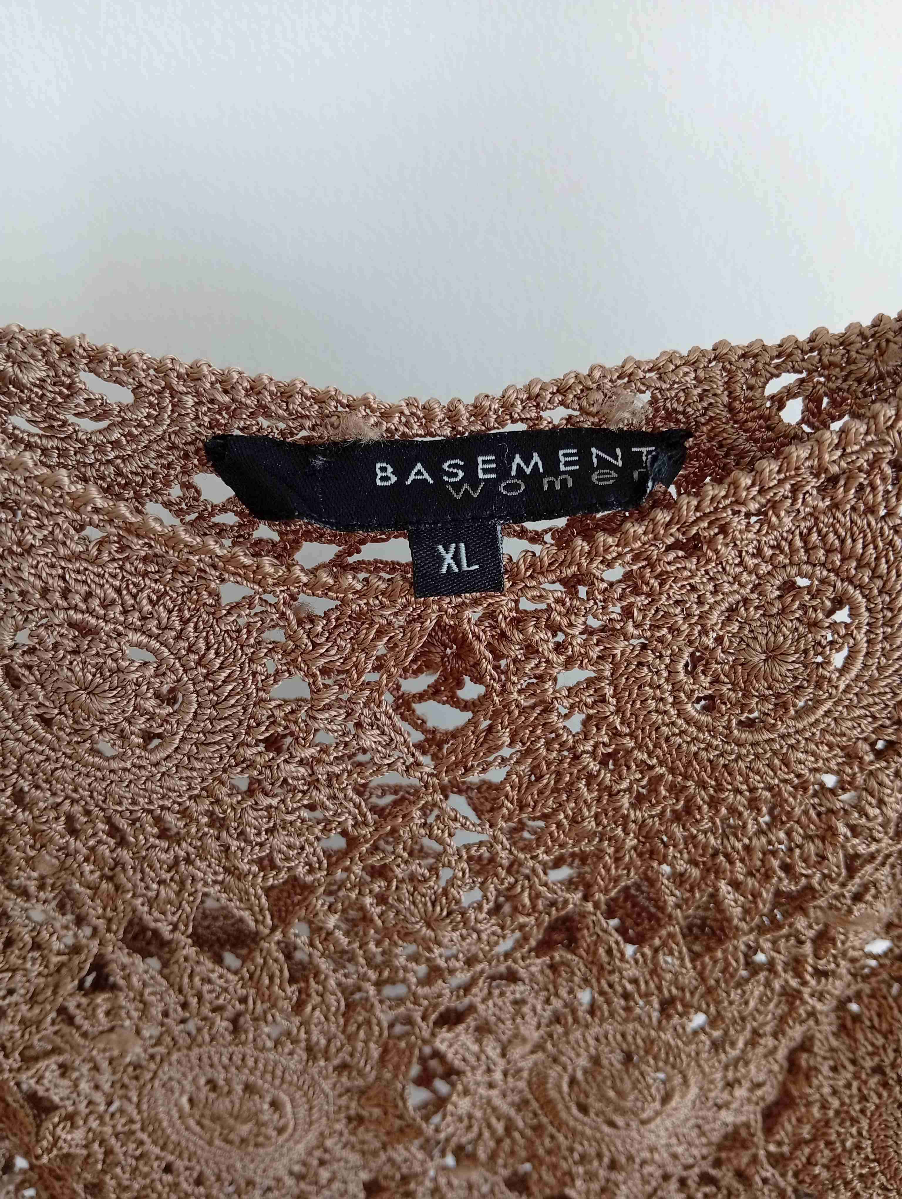 Top de encaje marrón - miniatura 2