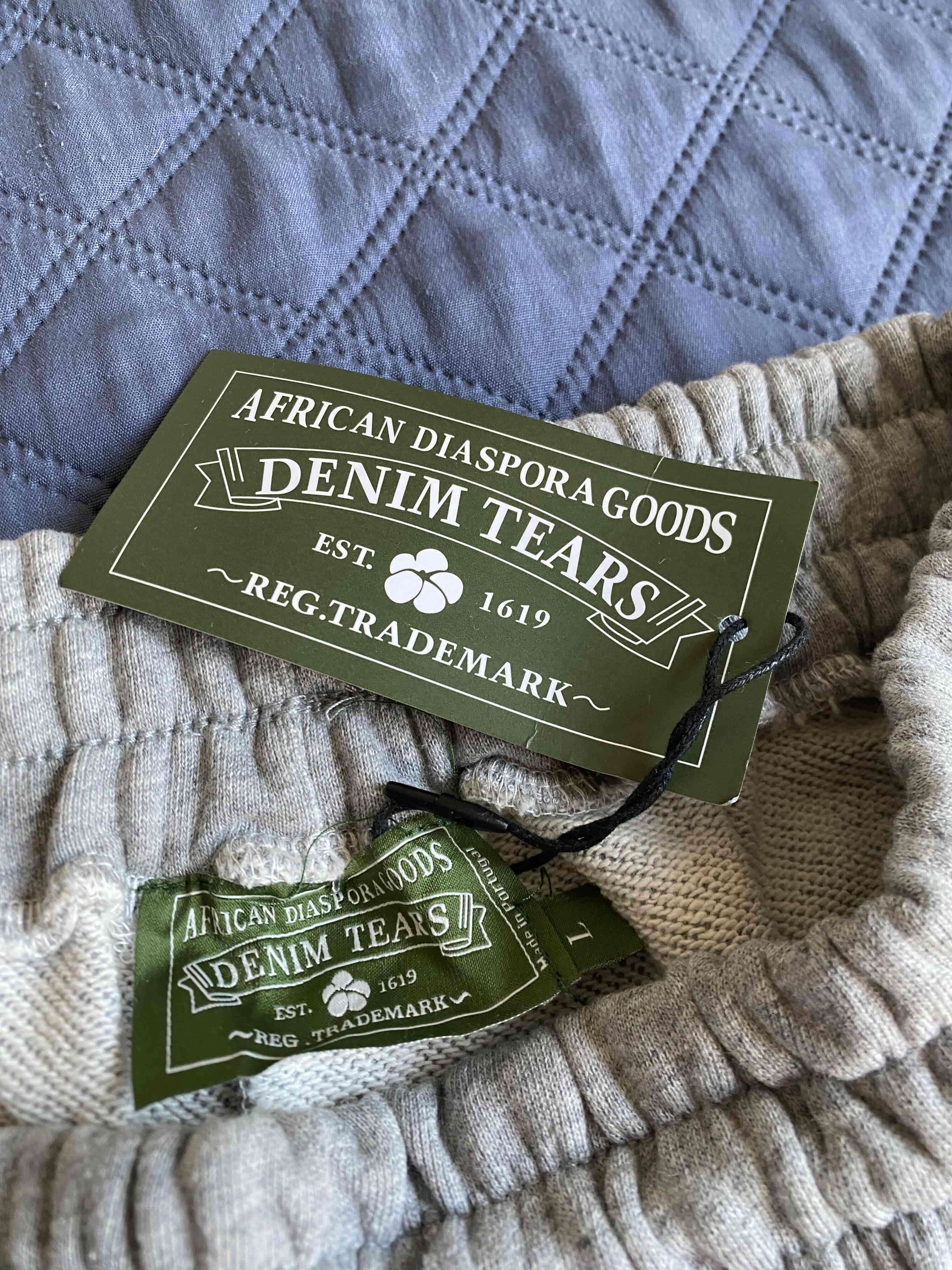 Shorts denim tears grises - 3