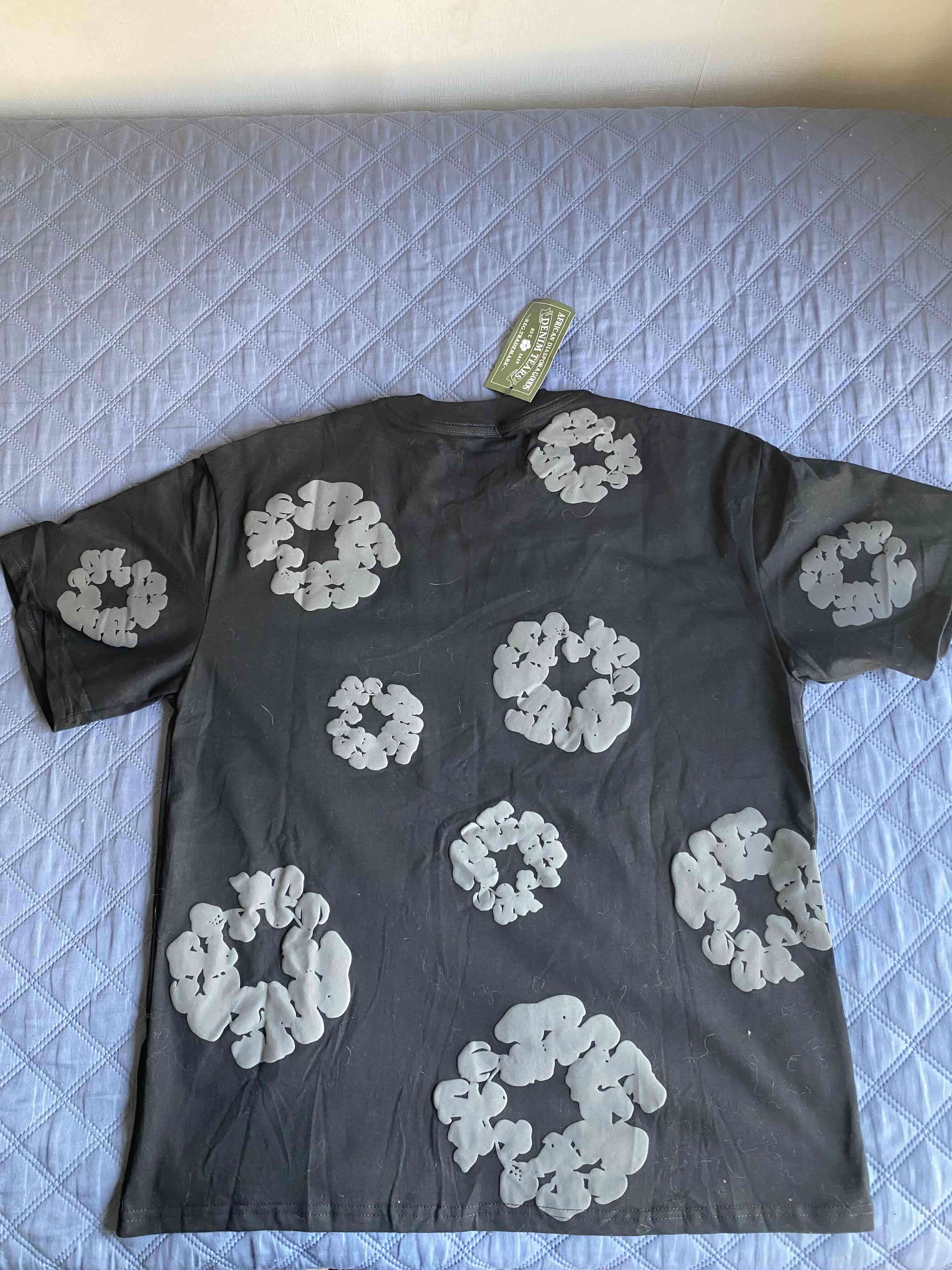 Polera denim tears negra - miniatura 3