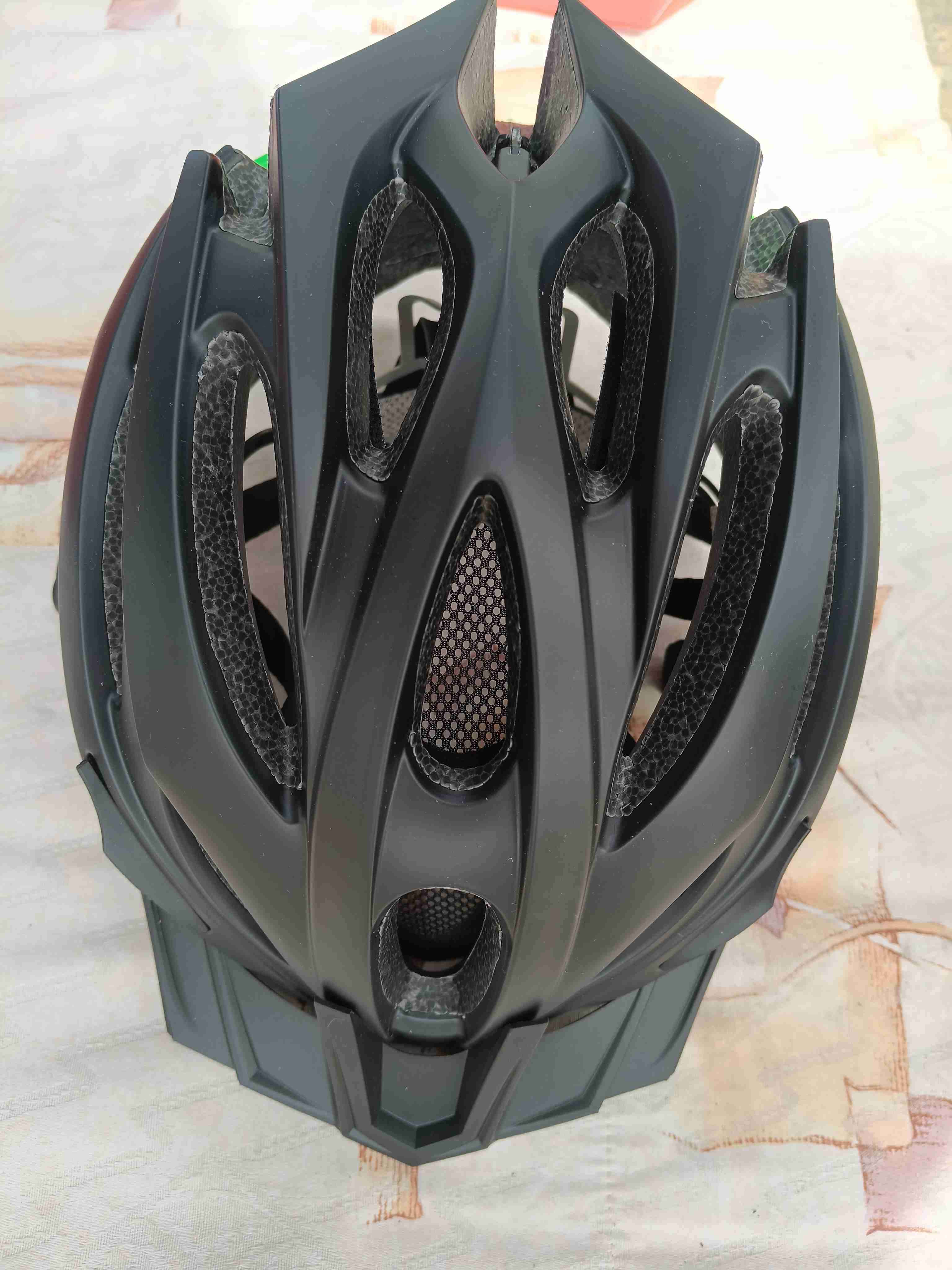 Casco de bicicleta negro - 1