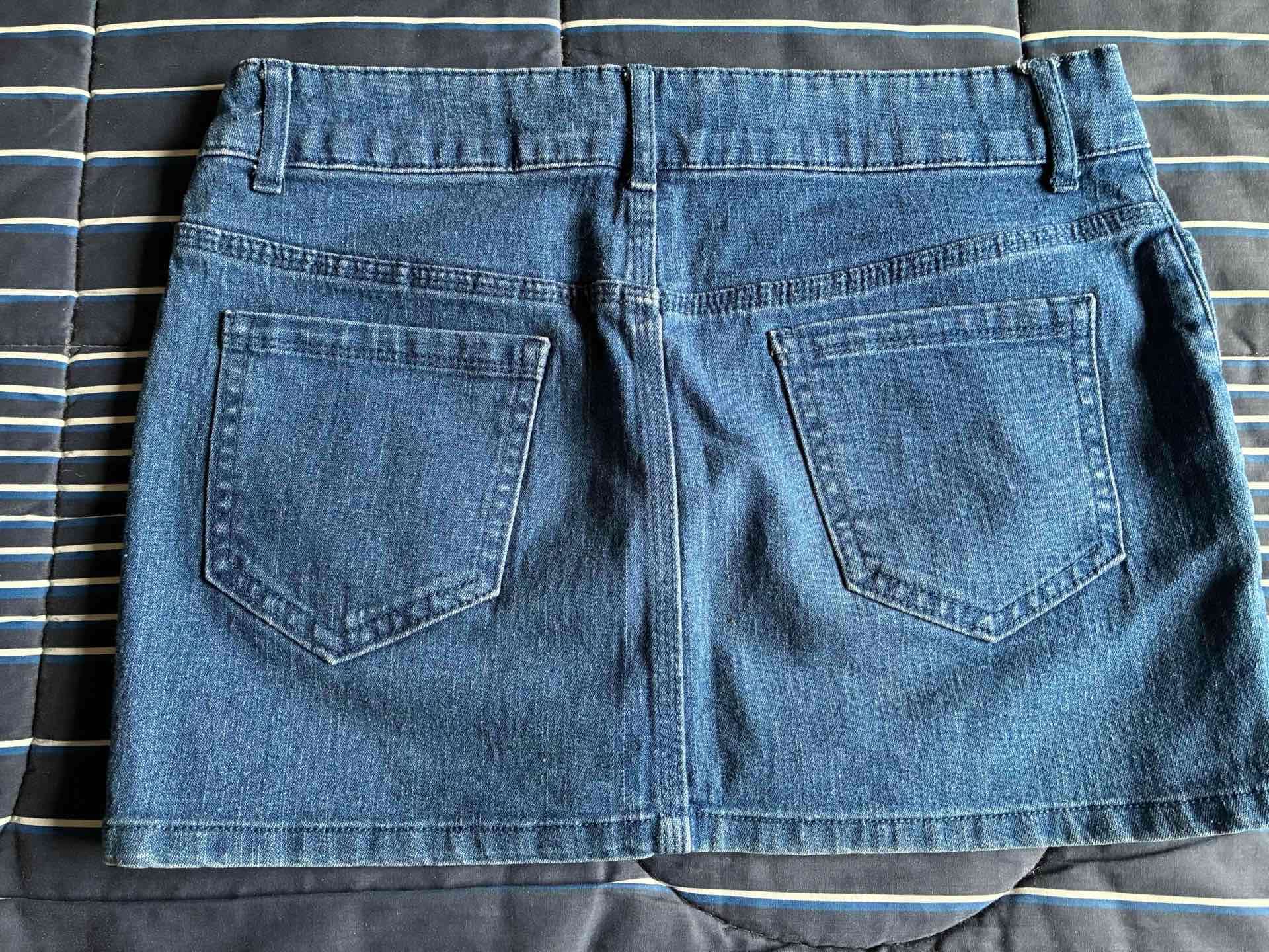 Mini falda jeans, marca Boulevard, talla XS - 2