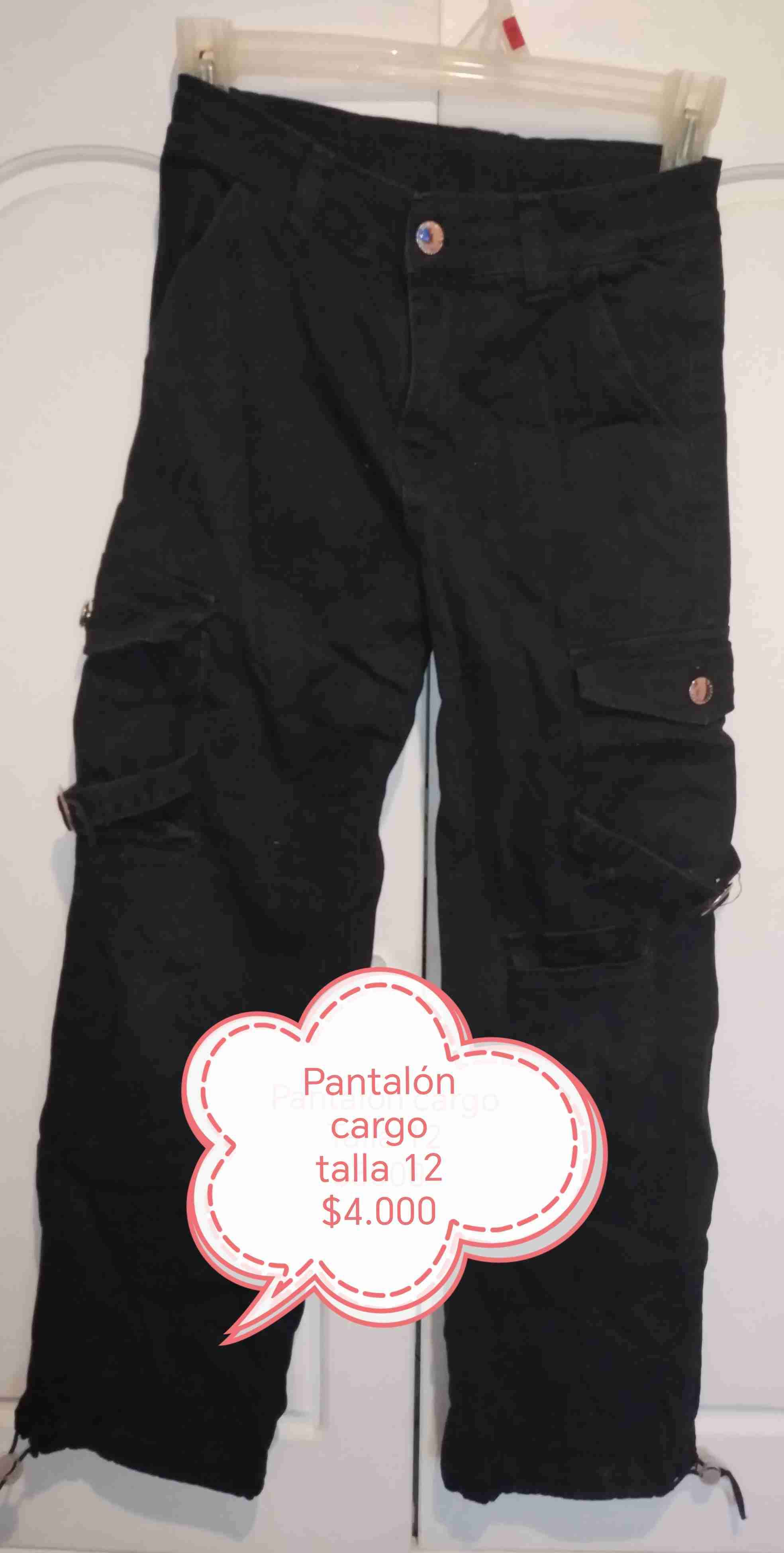 Pantalón cargo beige - miniatura 2