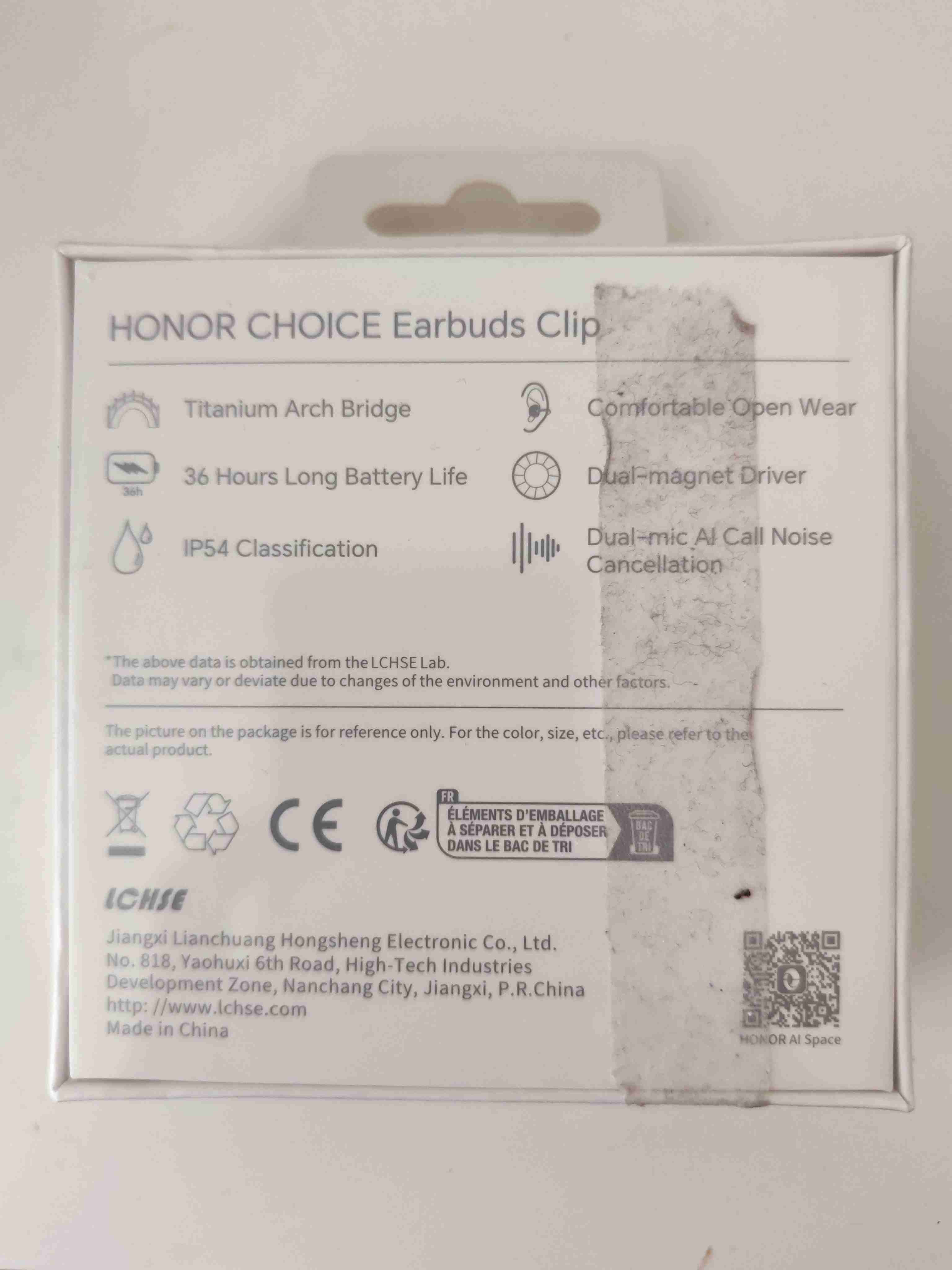 AURICULARES HONOR CHOICE NEGROS - 2