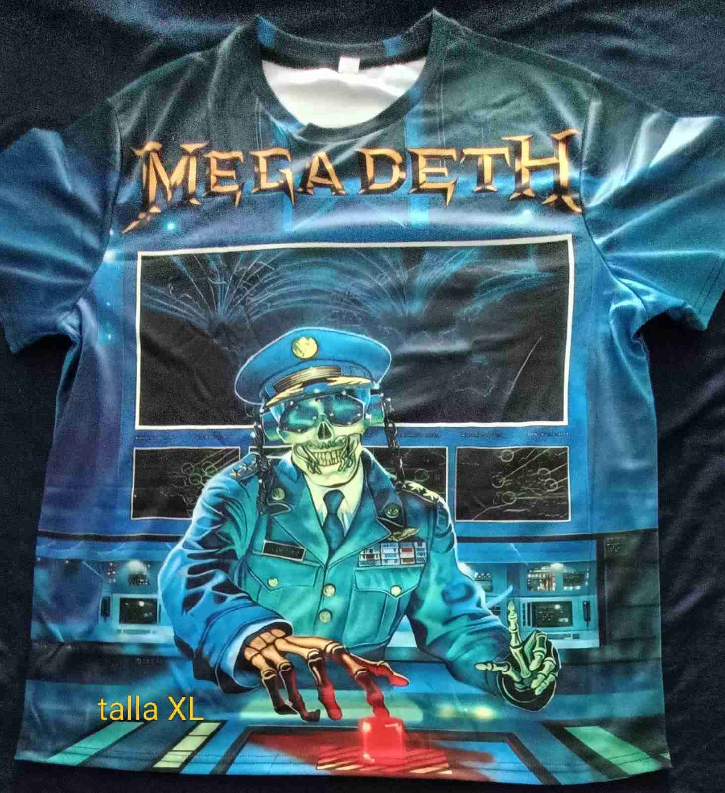 Polera Megadeth Talla L - XL - miniatura 4