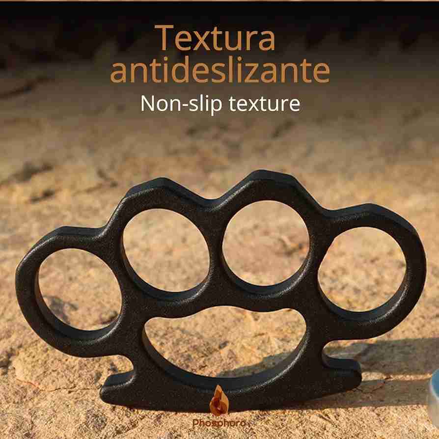 Manopla de acero antideslizante - 1