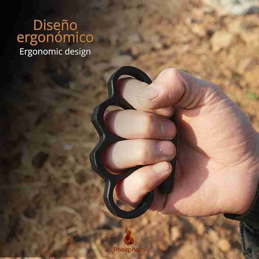 Manopla de acero antideslizante - 5