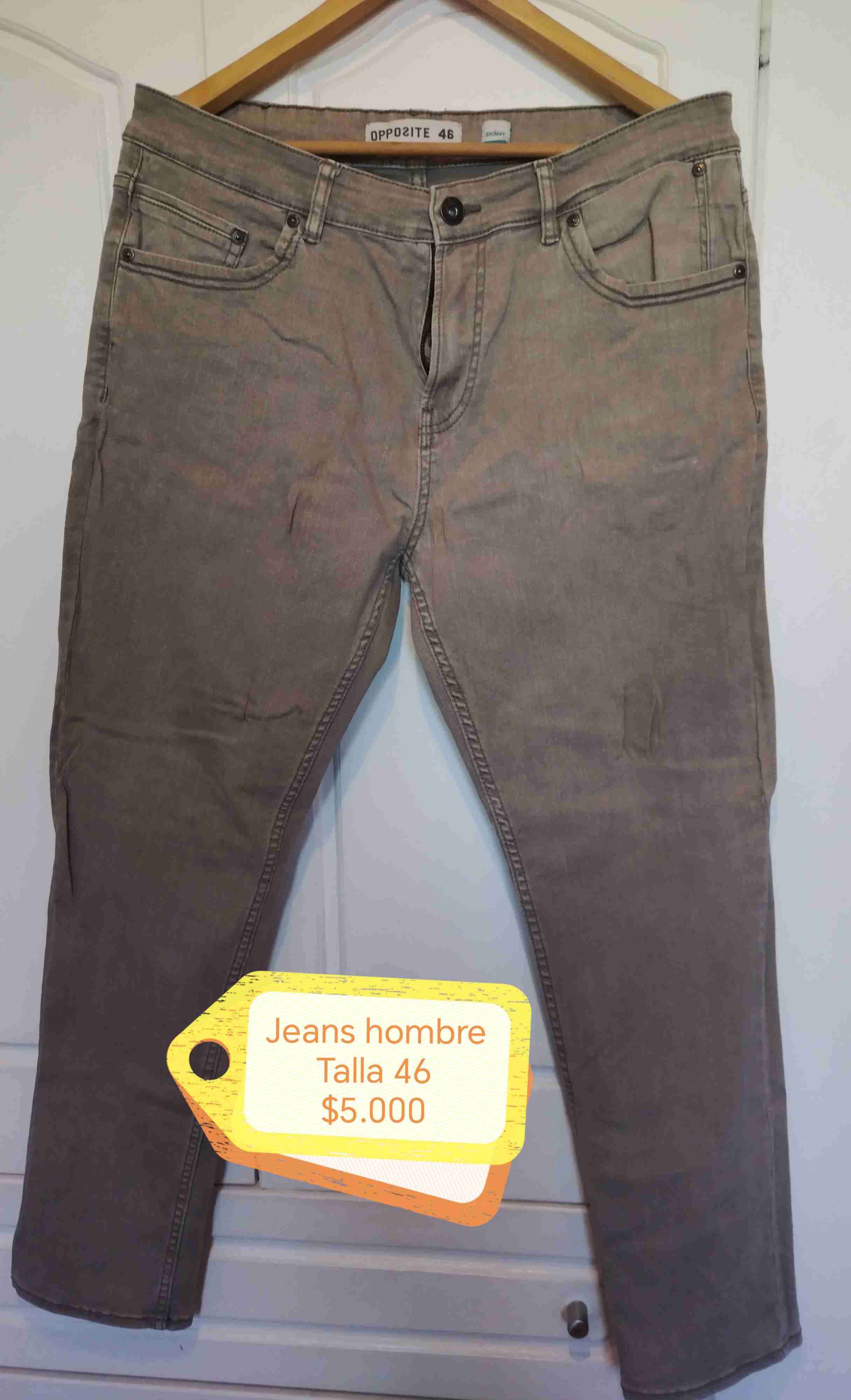 Jeans hombre negro talla 46 - 4