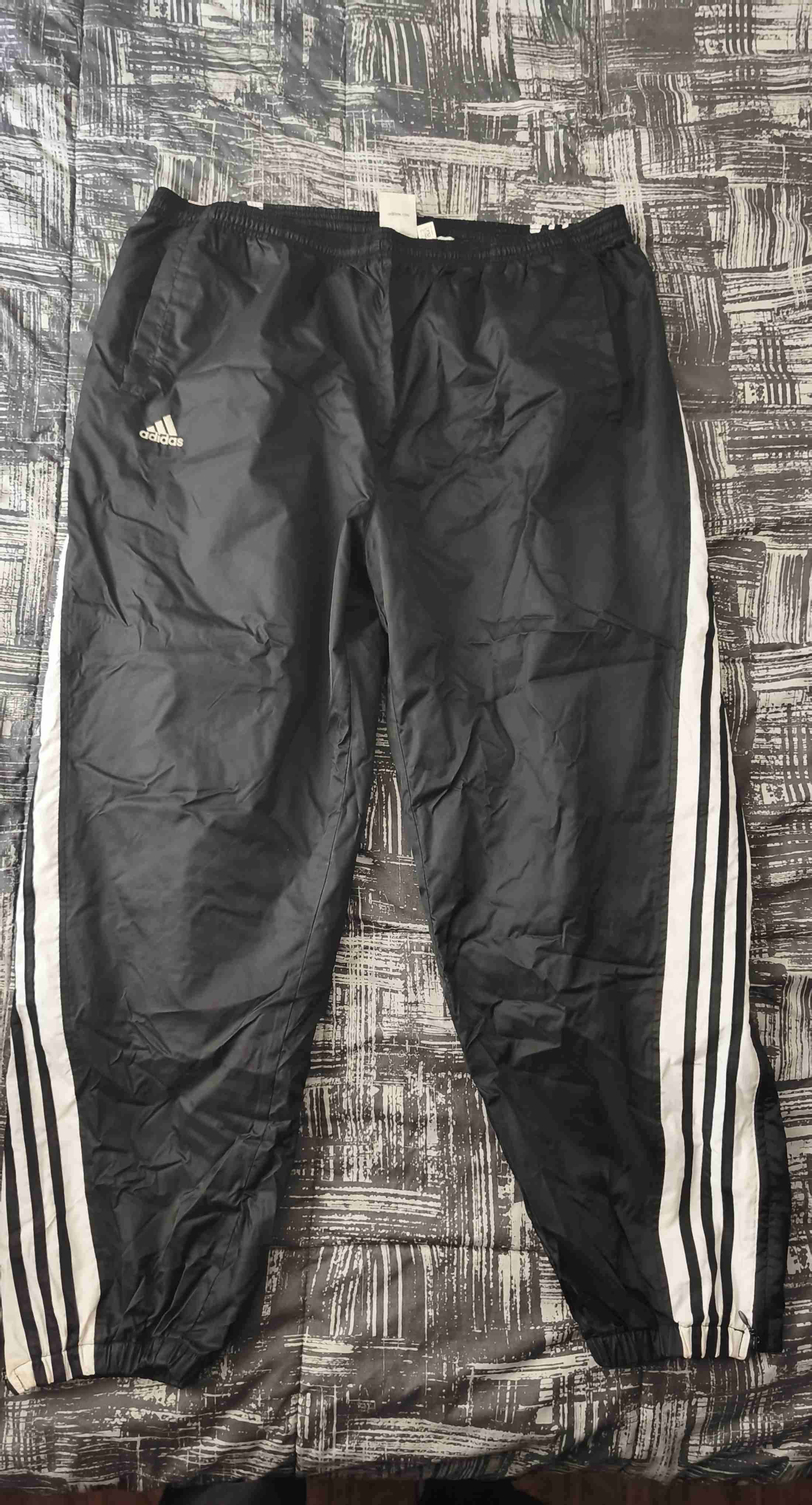 Pantalones deportivos negros Adidas XXL - miniatura 1