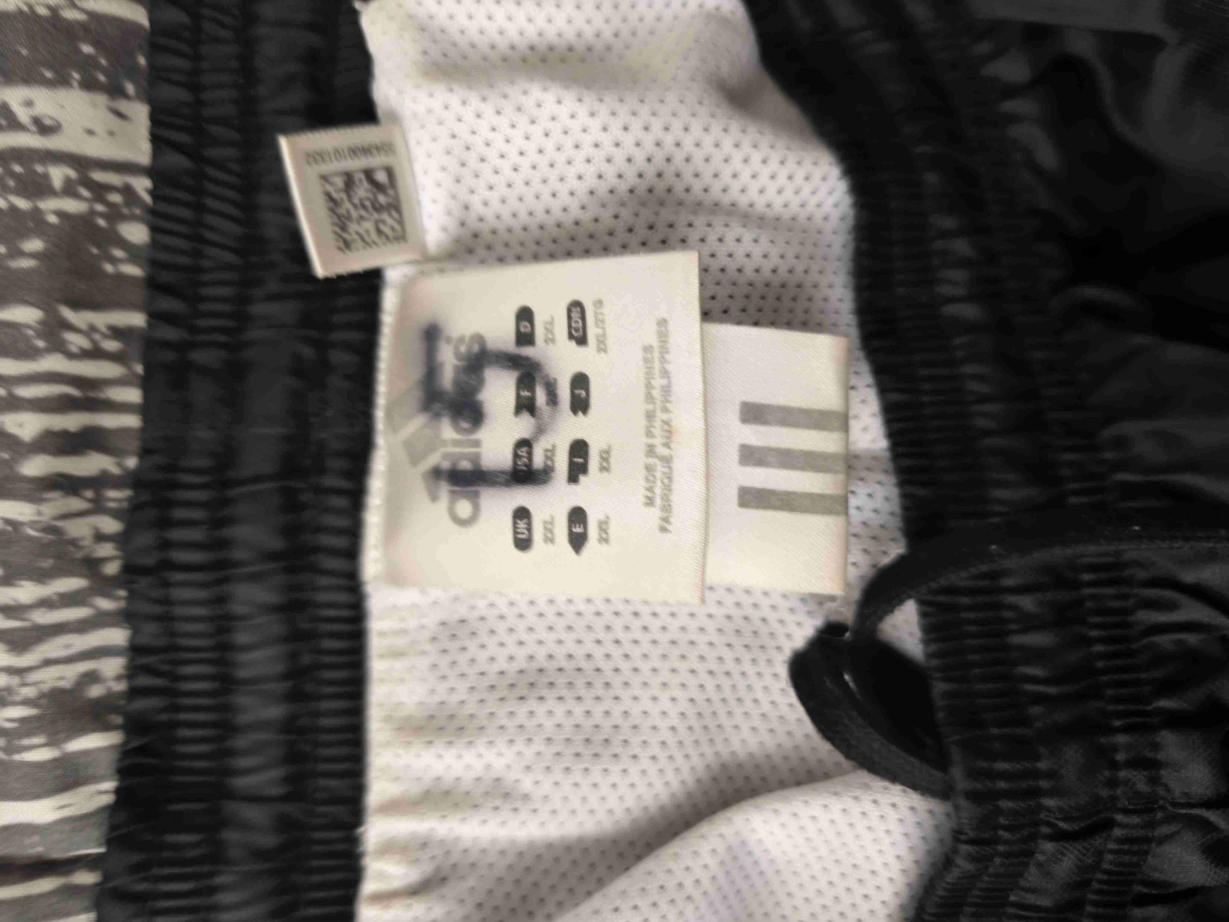 Pantalones deportivos negros Adidas XXL - miniatura 2