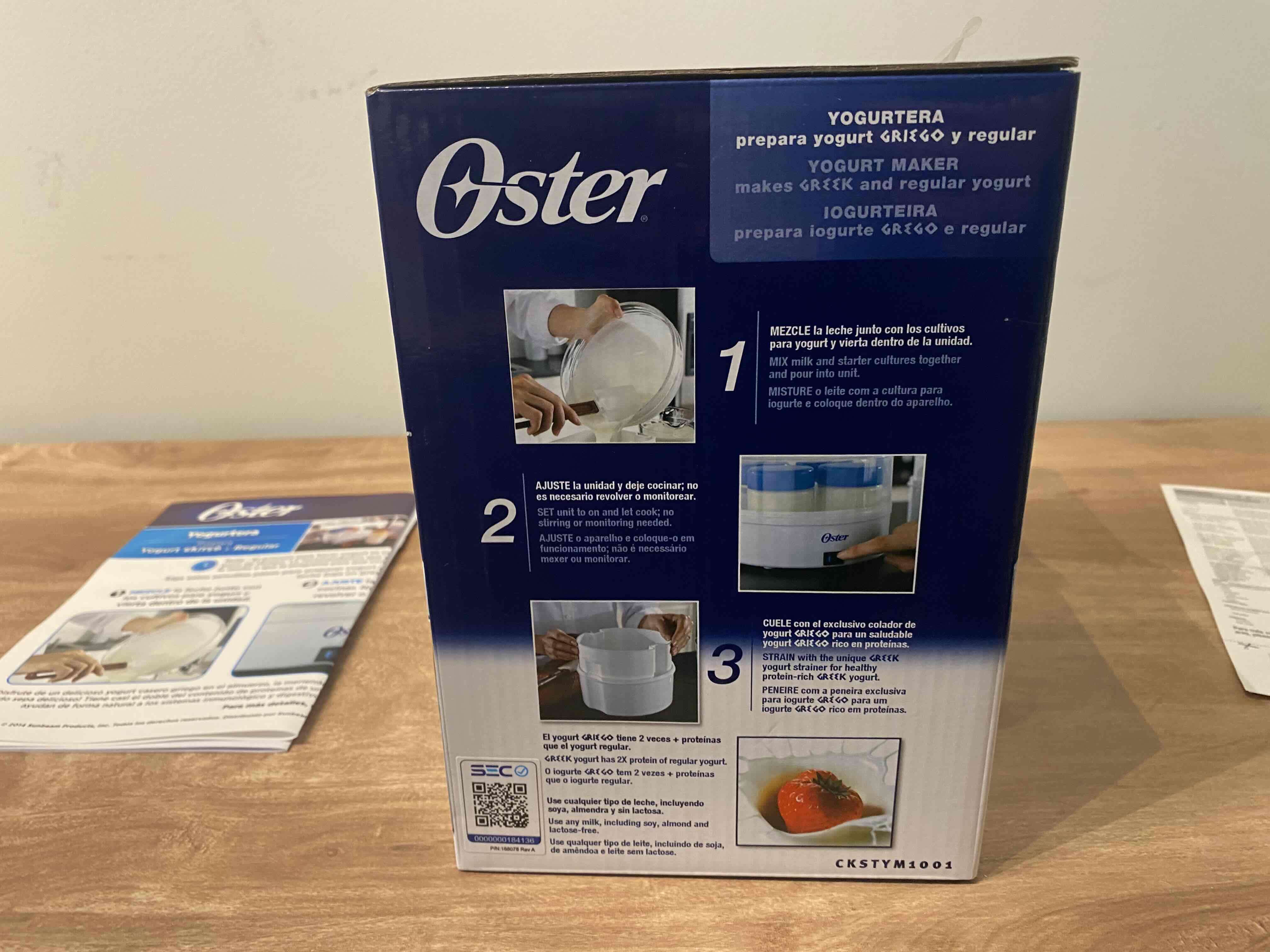 Yogurtera Oster nueva en caja - 2