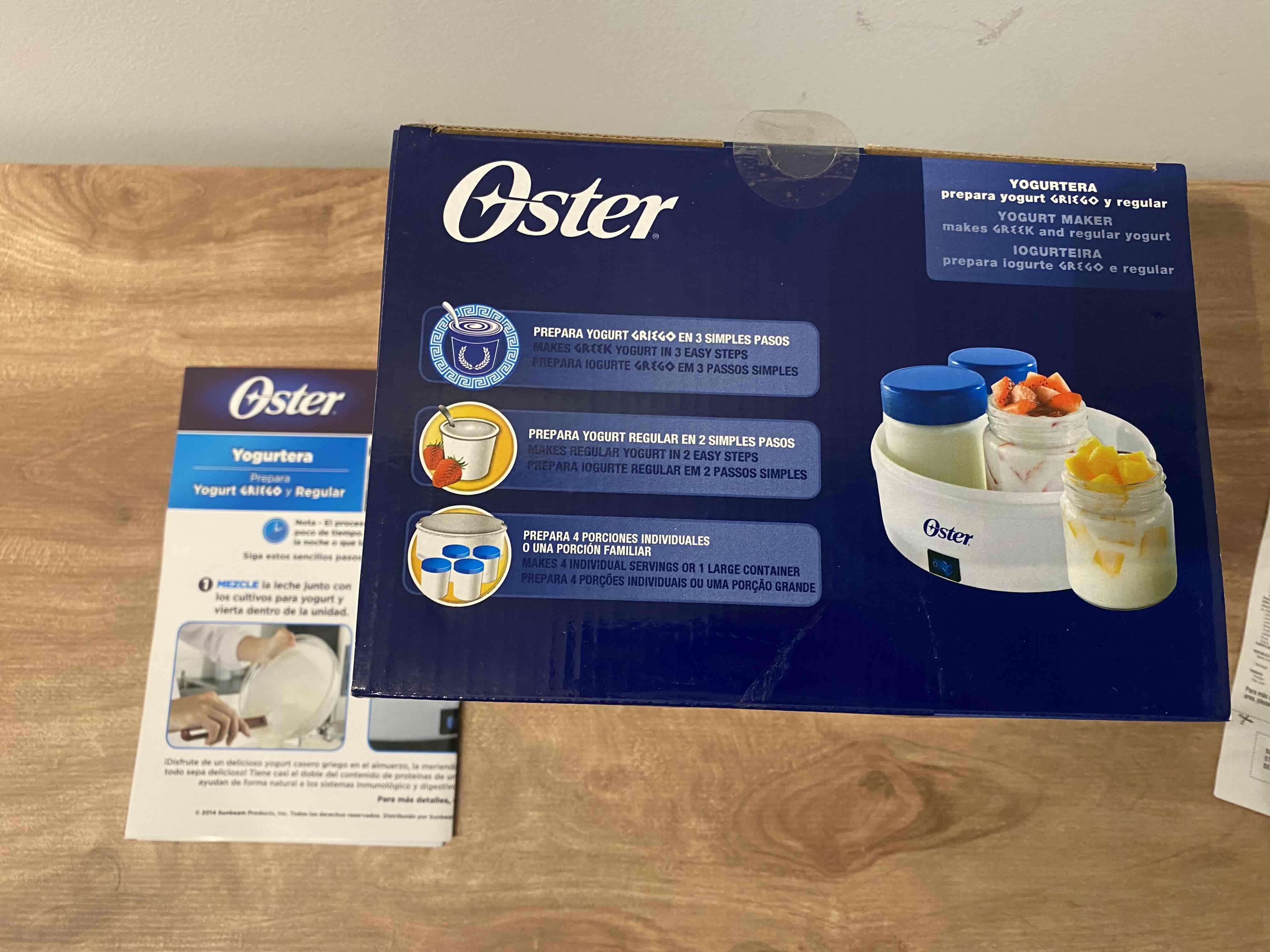 Yogurtera Oster nueva en caja - 4