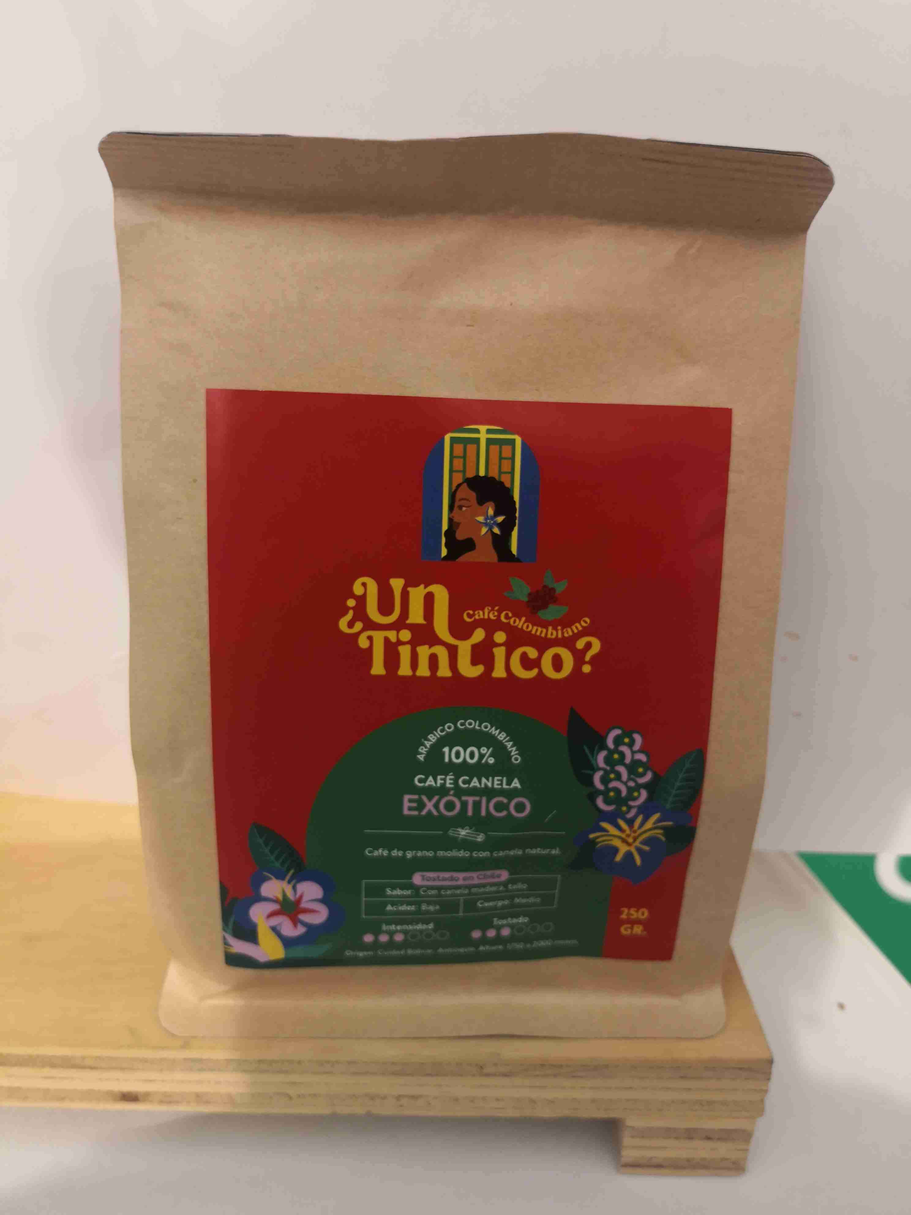 Café colombiano canela exótico