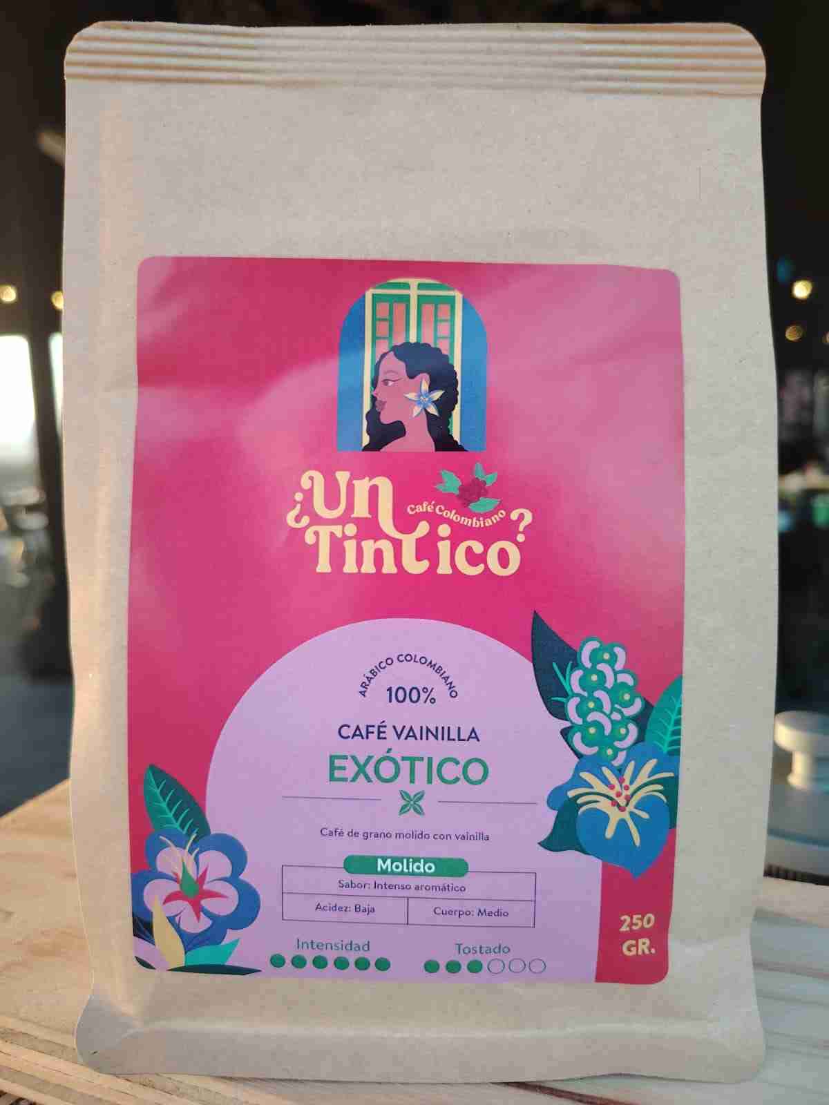 Café colombiano  Vainilla Exotico