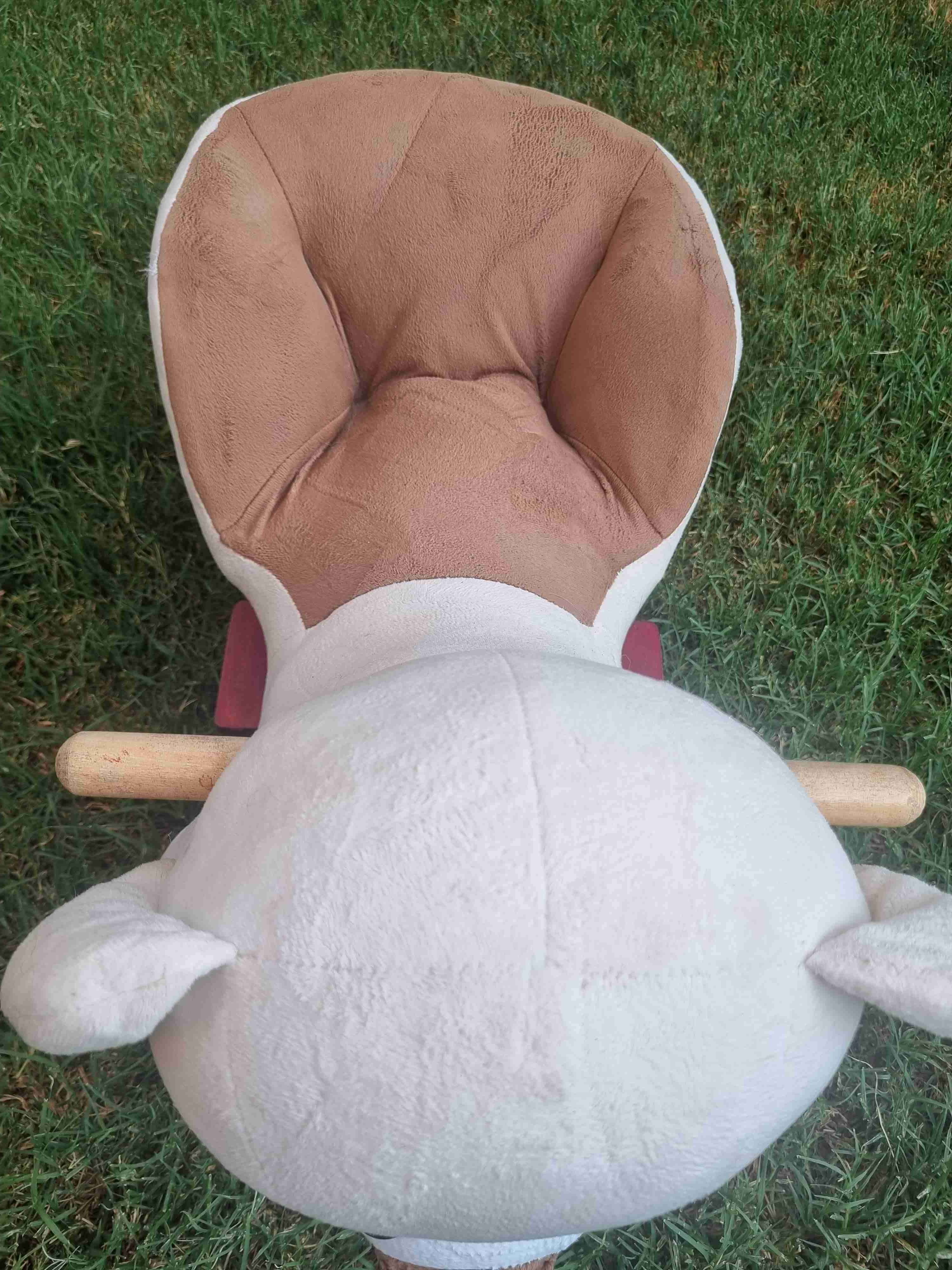 Caballo balancín de peluche - miniatura 3