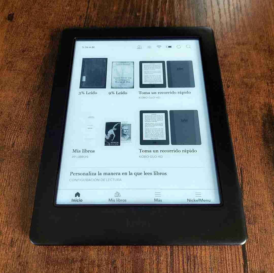 Lector electrónico Kobo Glo HD - miniatura 1