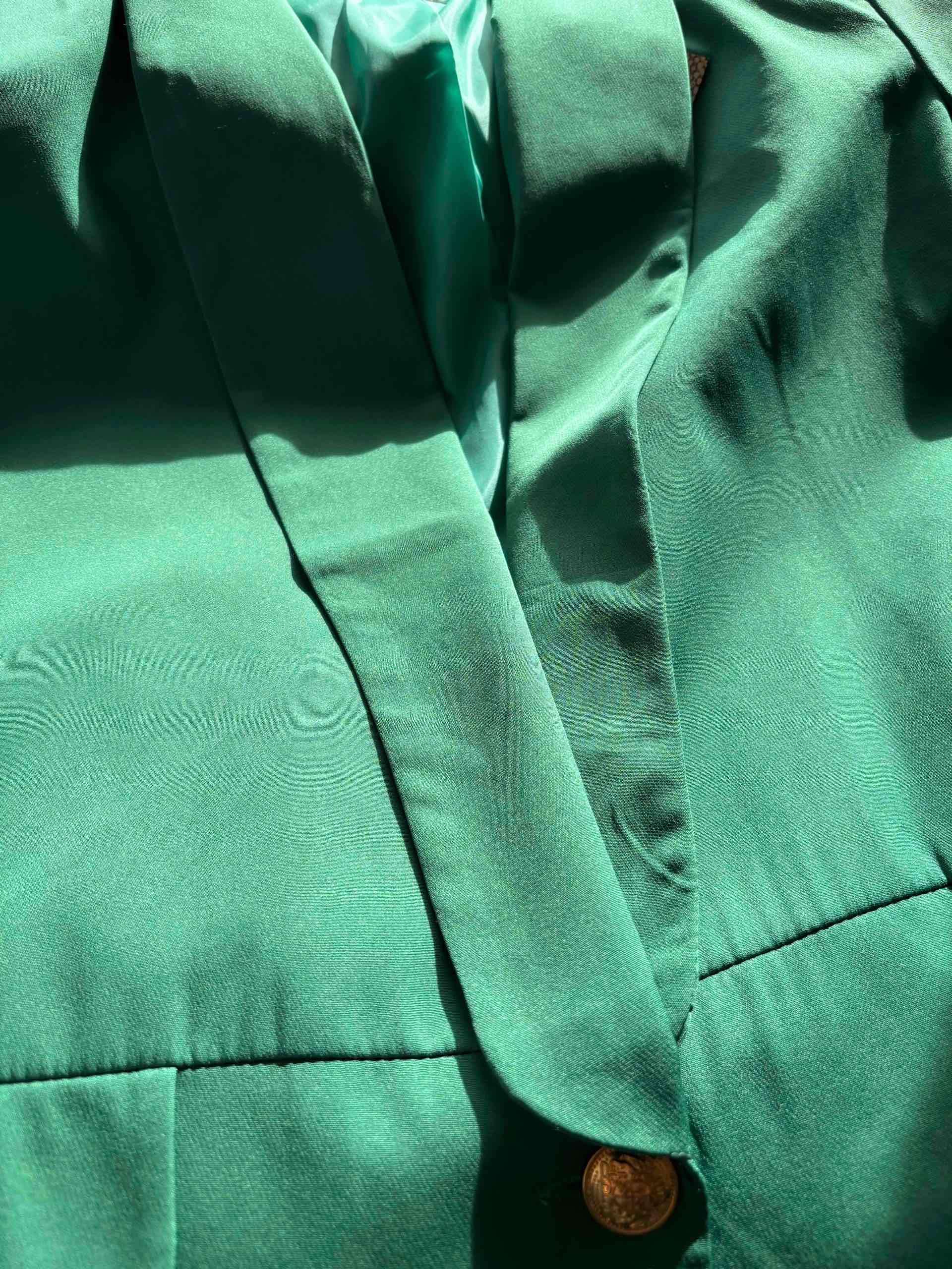 Blazer verde manga 3/4 - miniatura 2