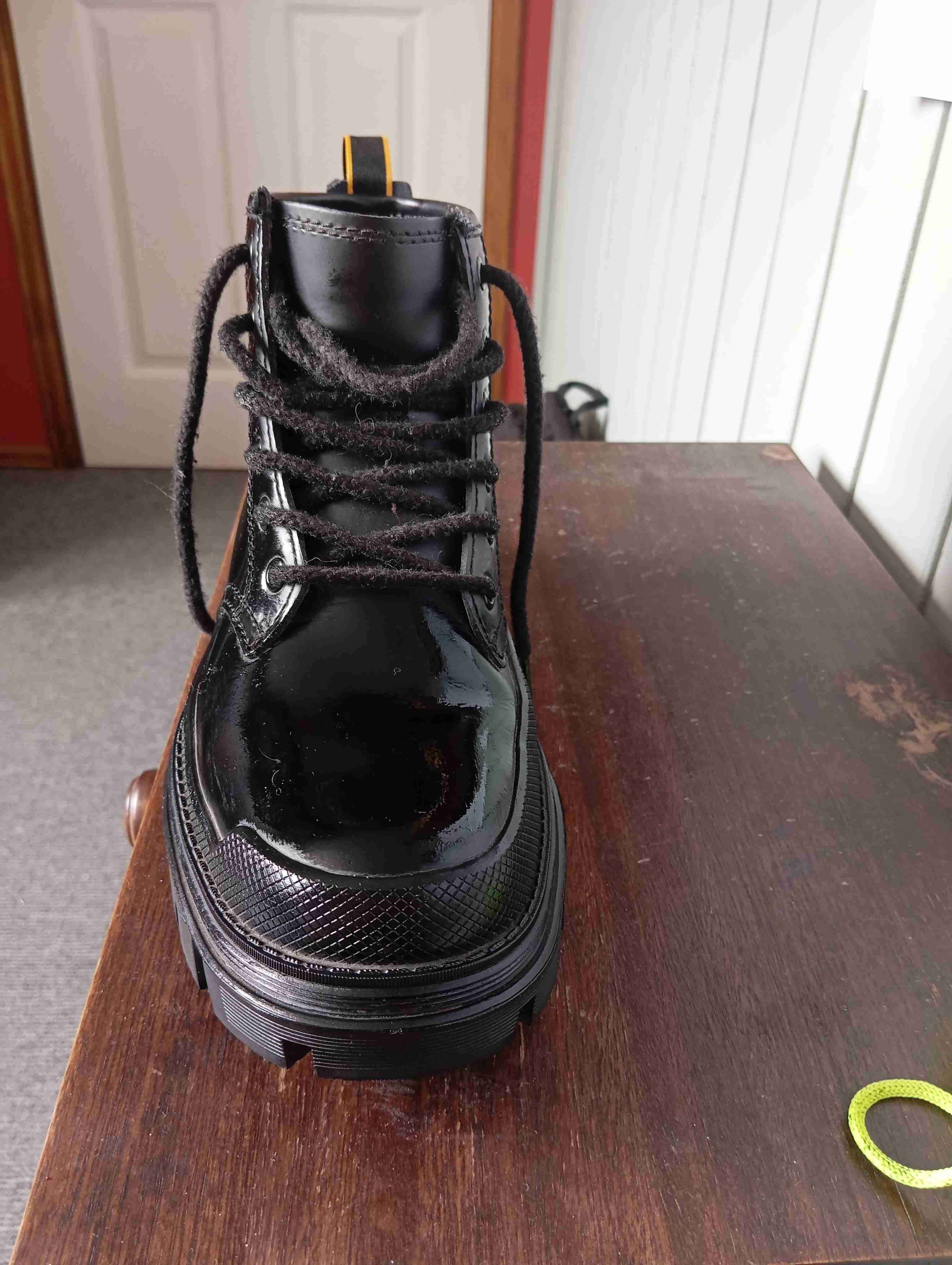 Botines negros Caterpillar+esponja engrasada - miniatura 3