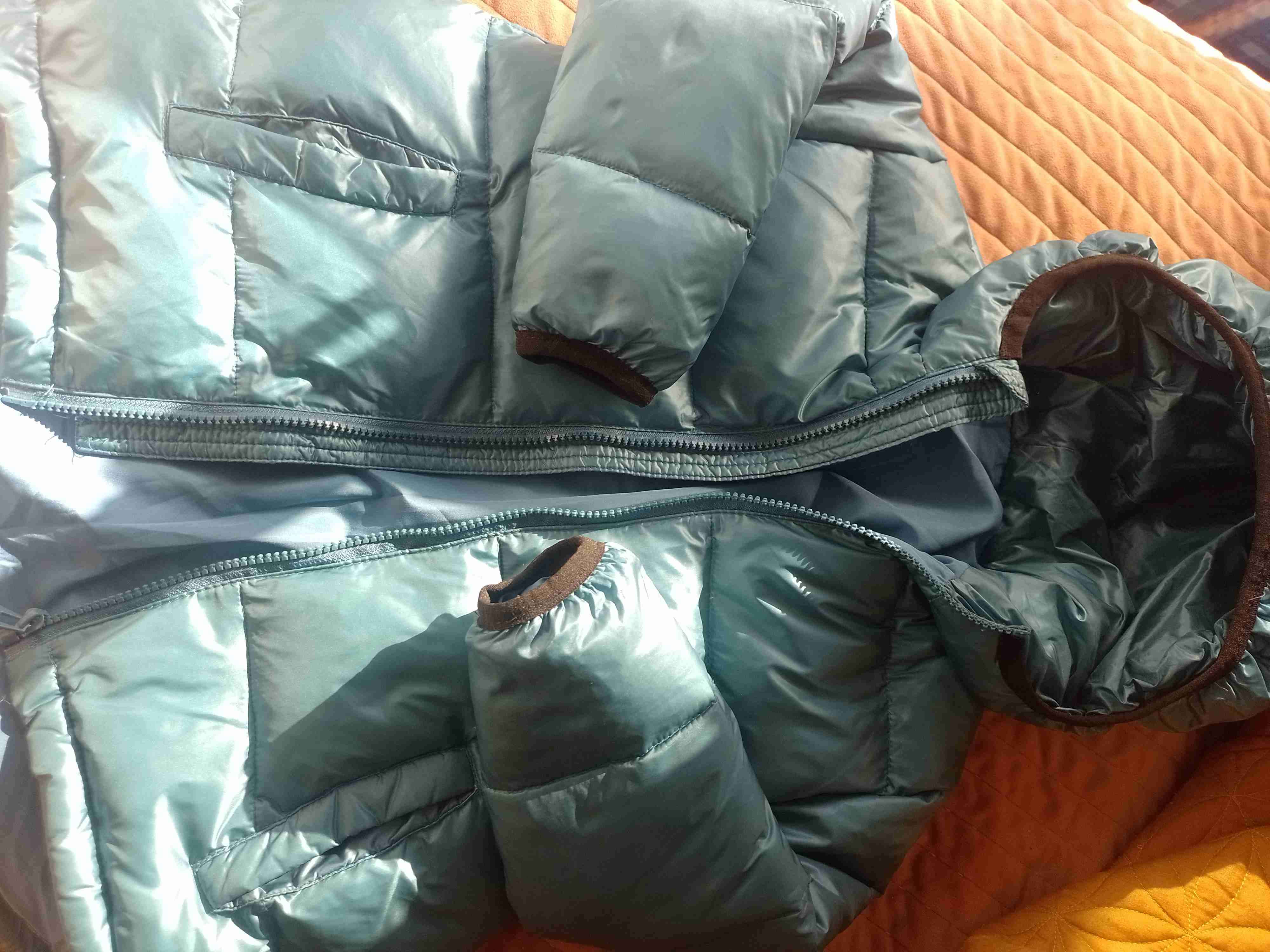 Chaqueta acolchada azul - miniatura 2