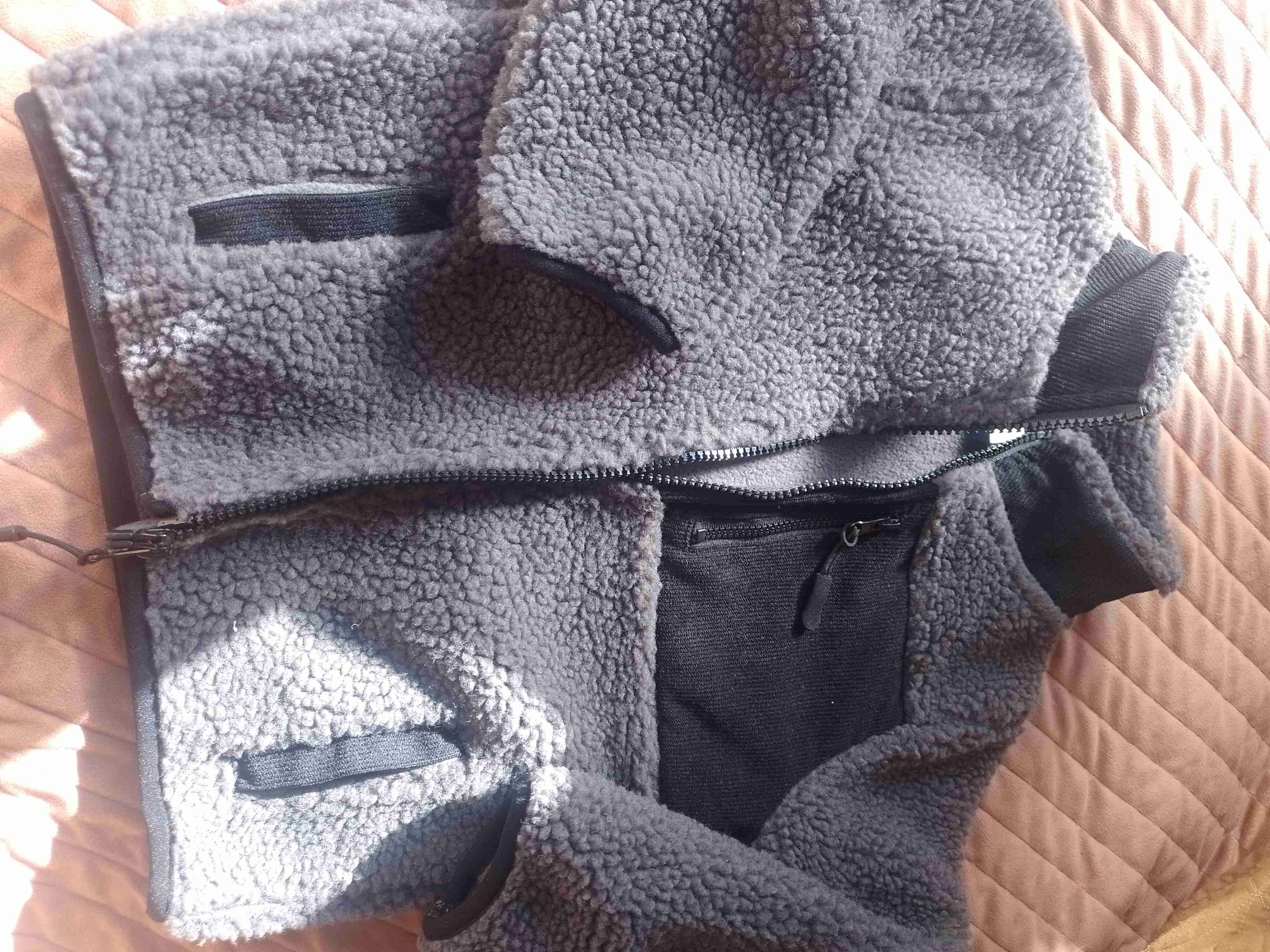 Chaqueta polar gris oscuro - miniatura 3